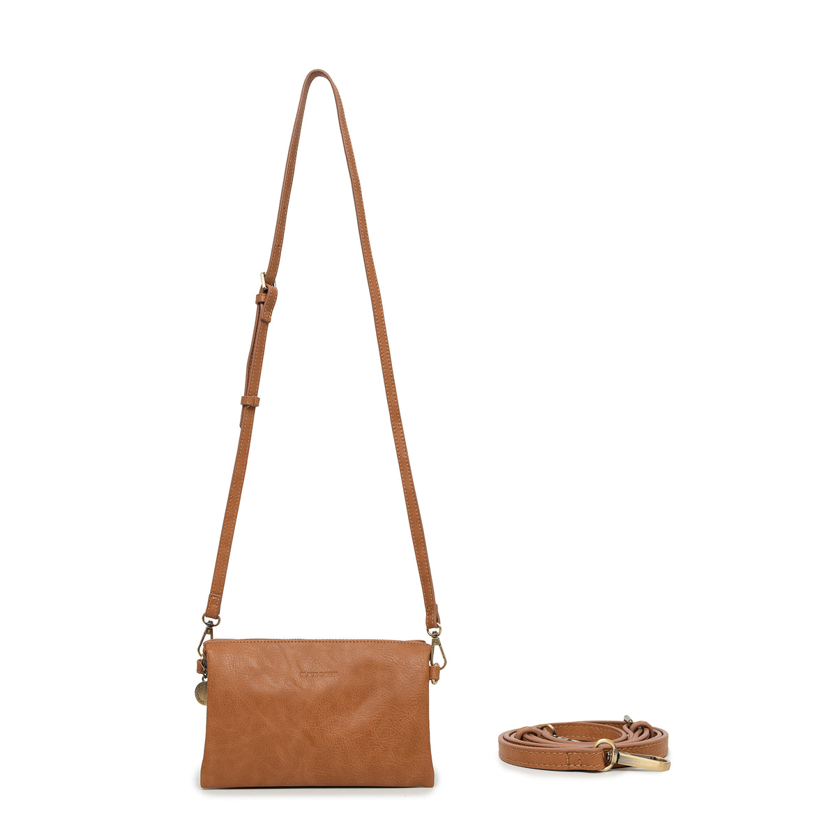 Edie Tan Crossbody Bag