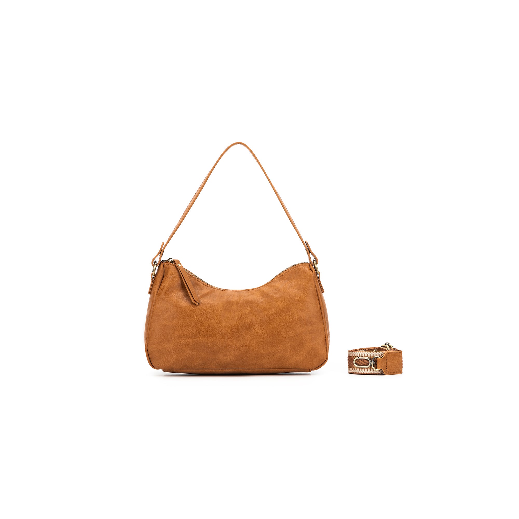 Claudette Tan Shoulder Crossbody Bag