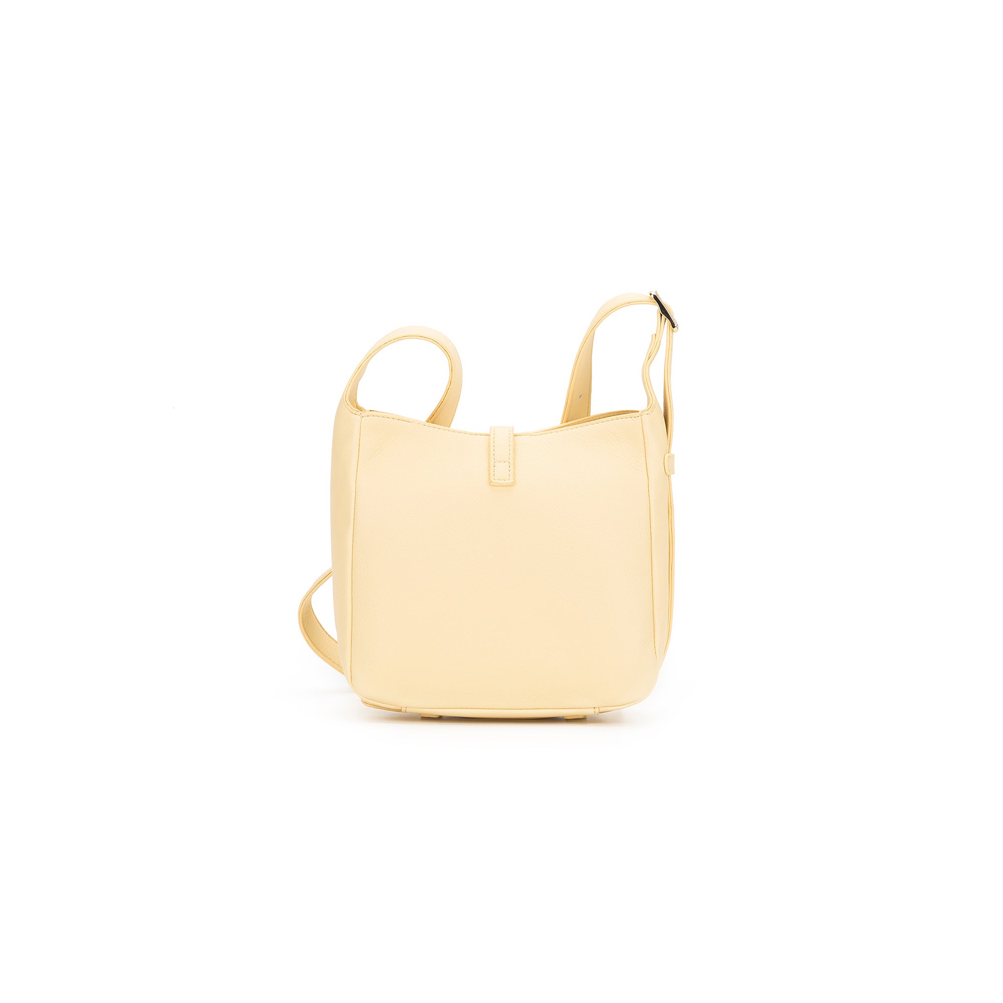 Tyra Yellow Chiffon Mini Crossbody Bag