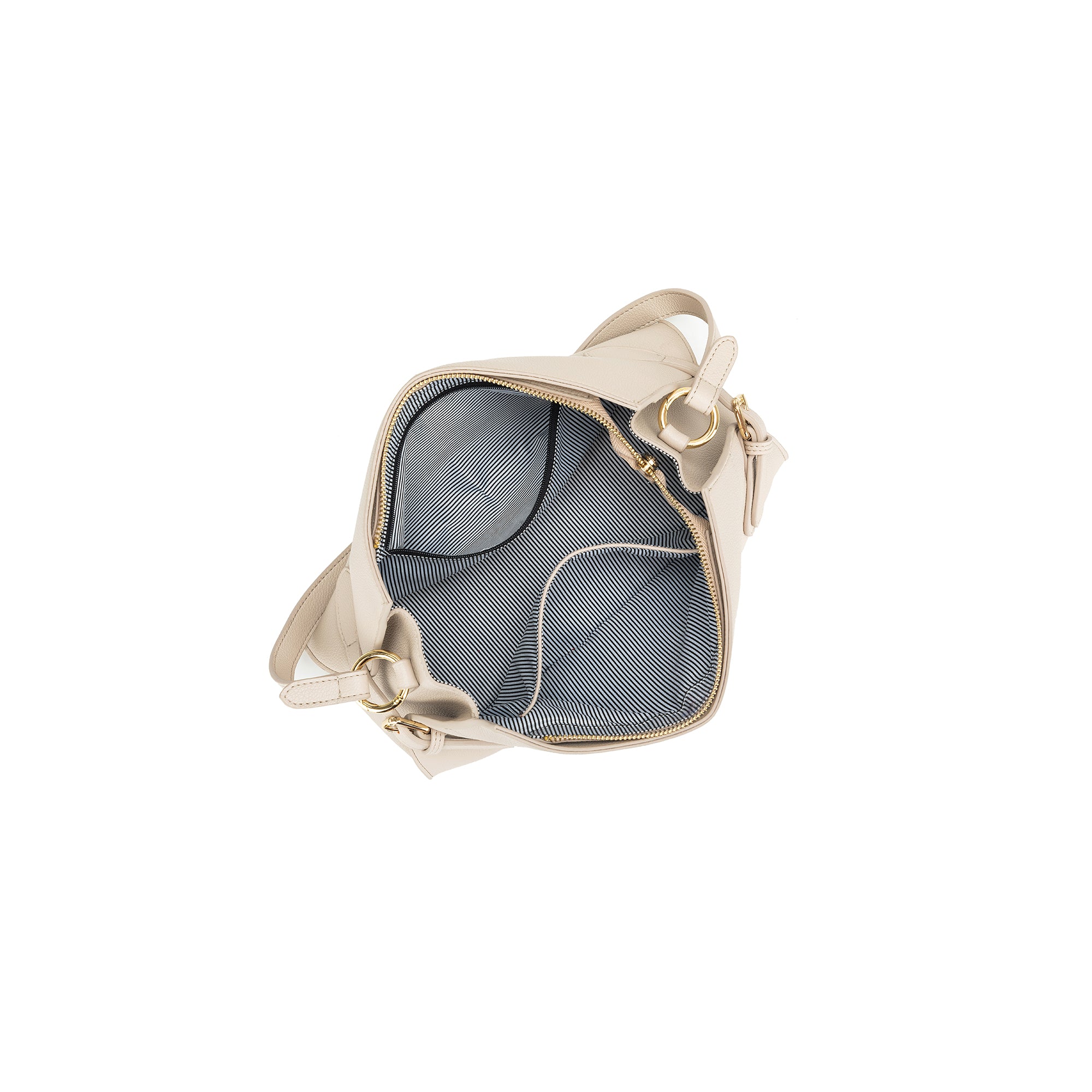 Messina Oatmeal East West Shoulder Bag