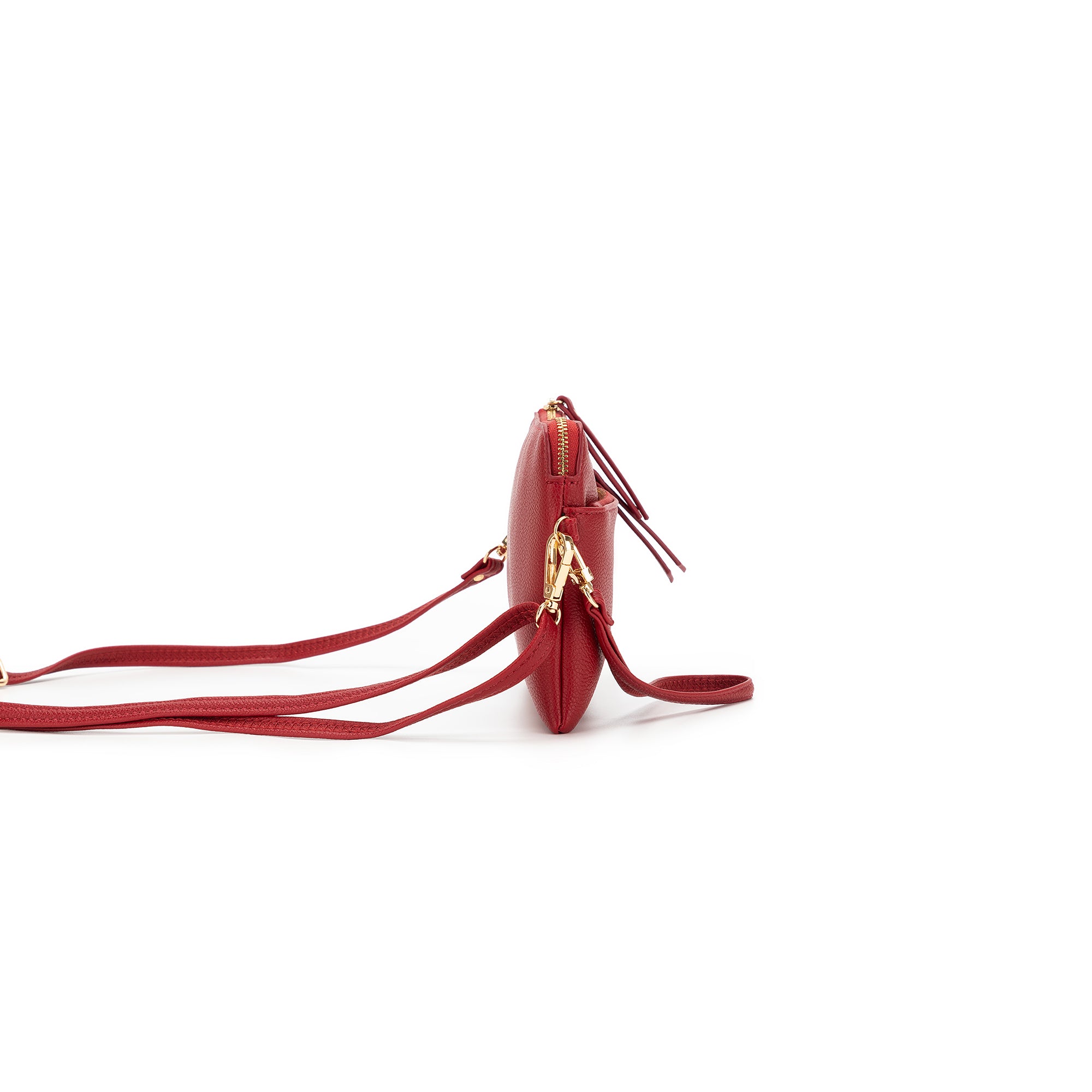 Jessie Scarlet Red Crossbody/Clutch