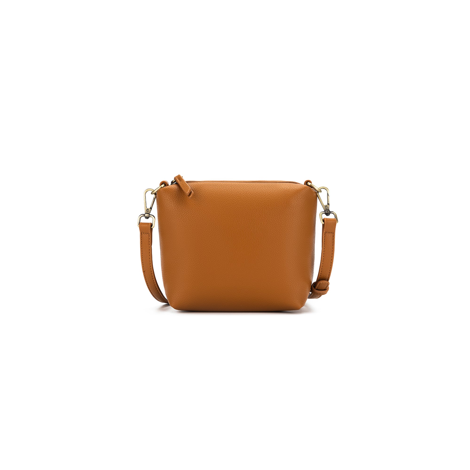 Mini Renee Tan 2 Piece Crossbody Handbag