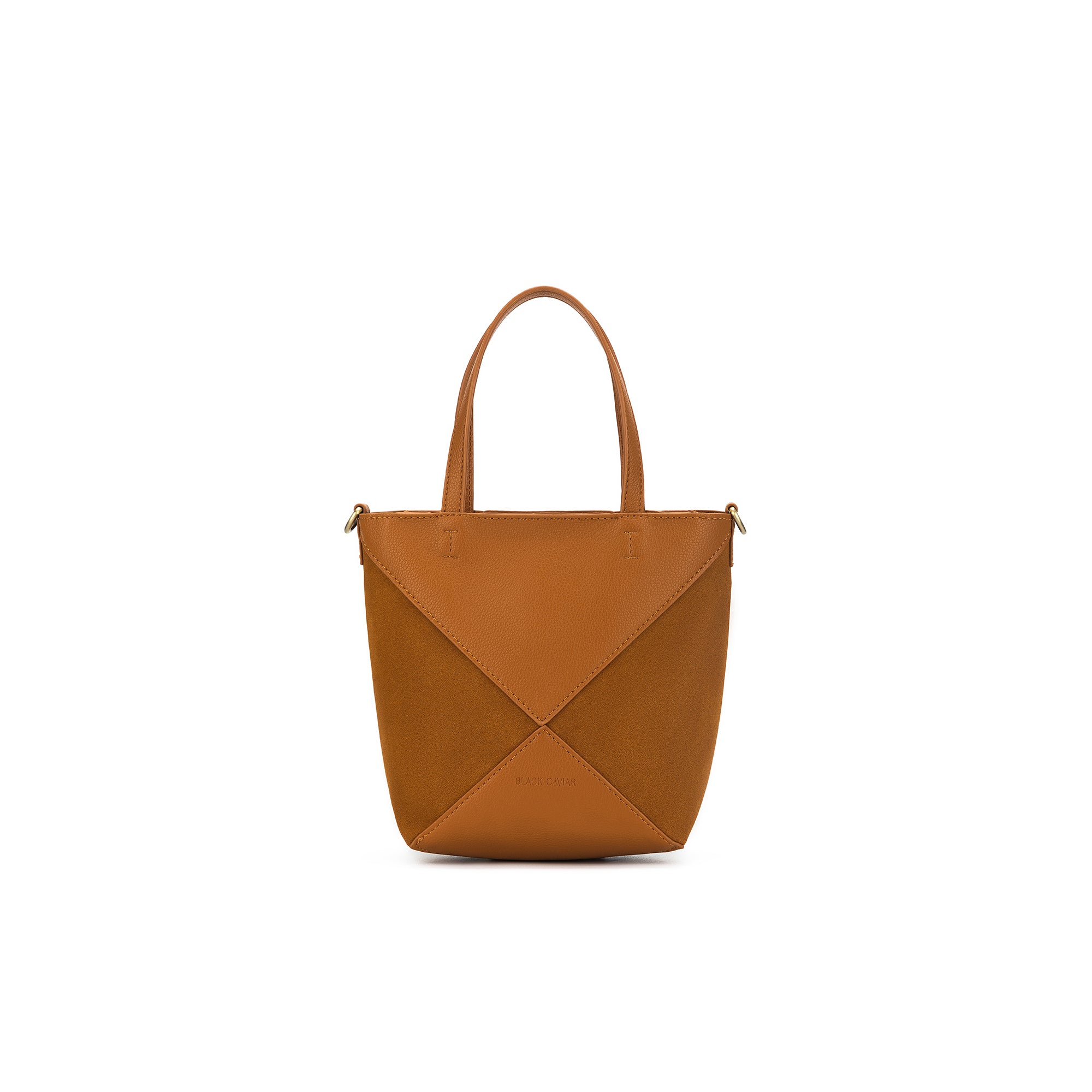 Mini Renee Tan 2 Piece Crossbody Handbag