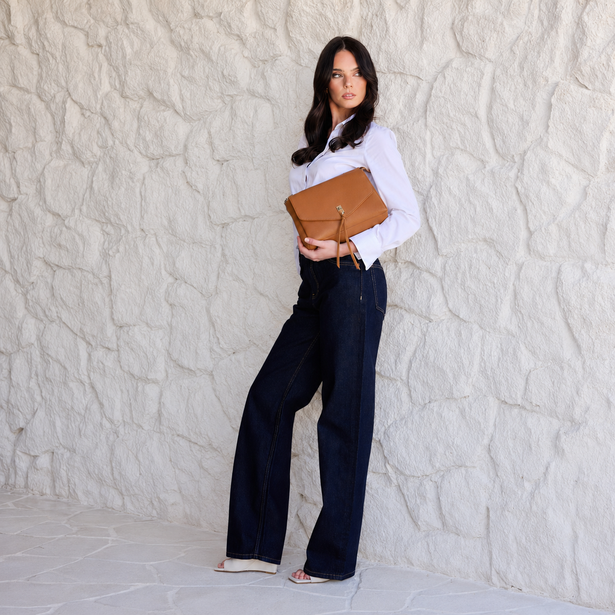 Becky Tan Shoulder & Crossbody Bag