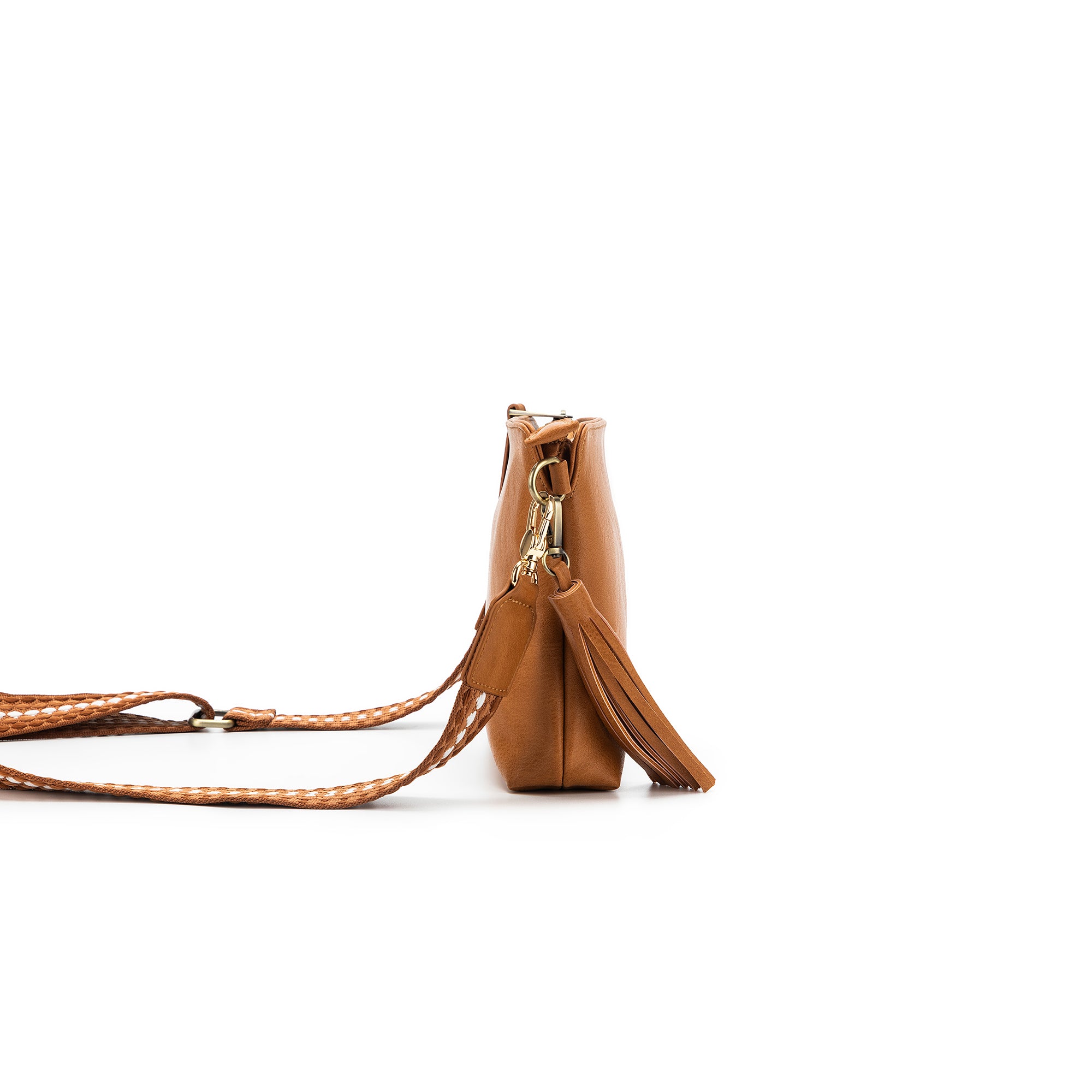 Maggie Tan 3 Compartment Crossbody Bag