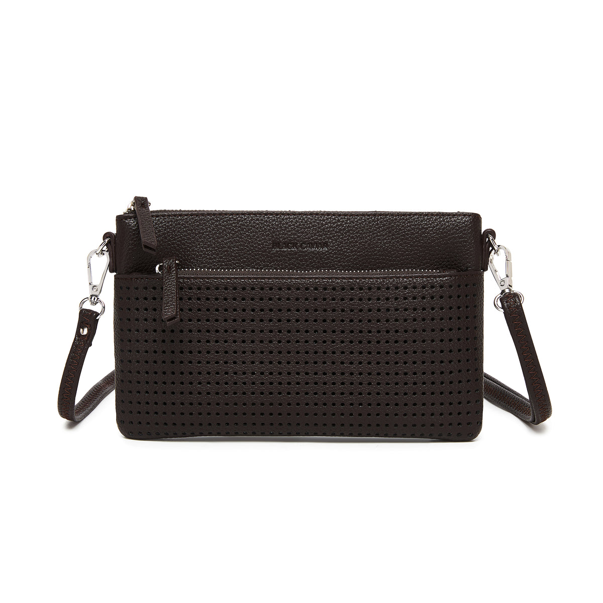 Milla Coco Vegan Leather Crossbody & Clutch Bag