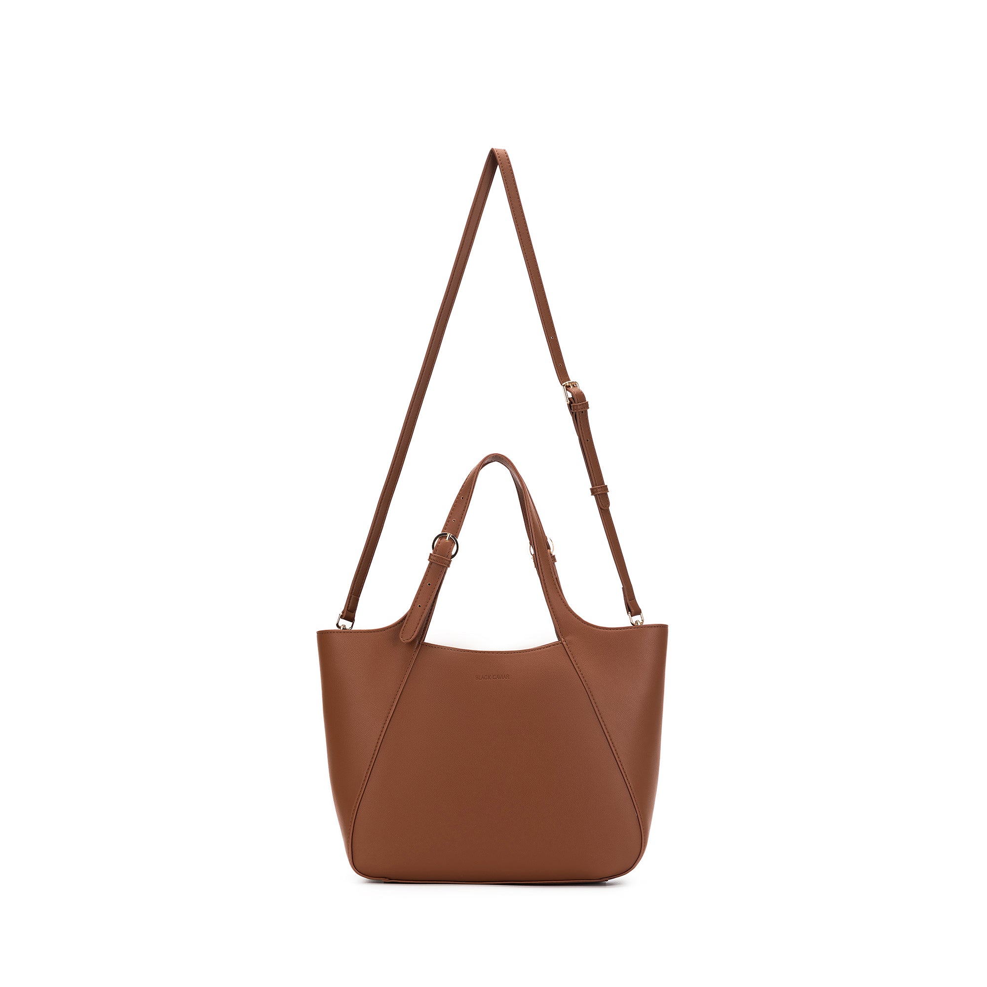 Naomi Mocha Tan 3 Piece Handbag Tote