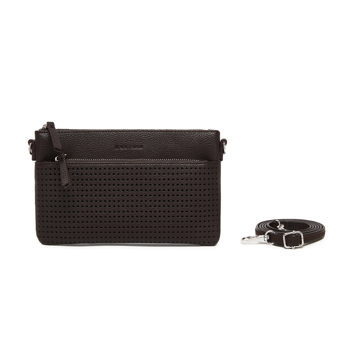 Milla Coco Vegan Leather Crossbody & Clutch Bag