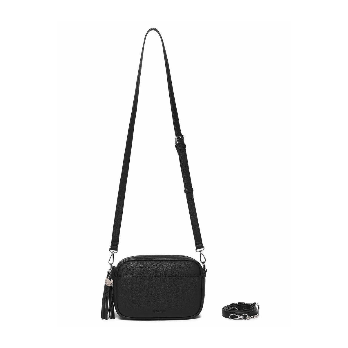 Indie Black Crossbody Bag