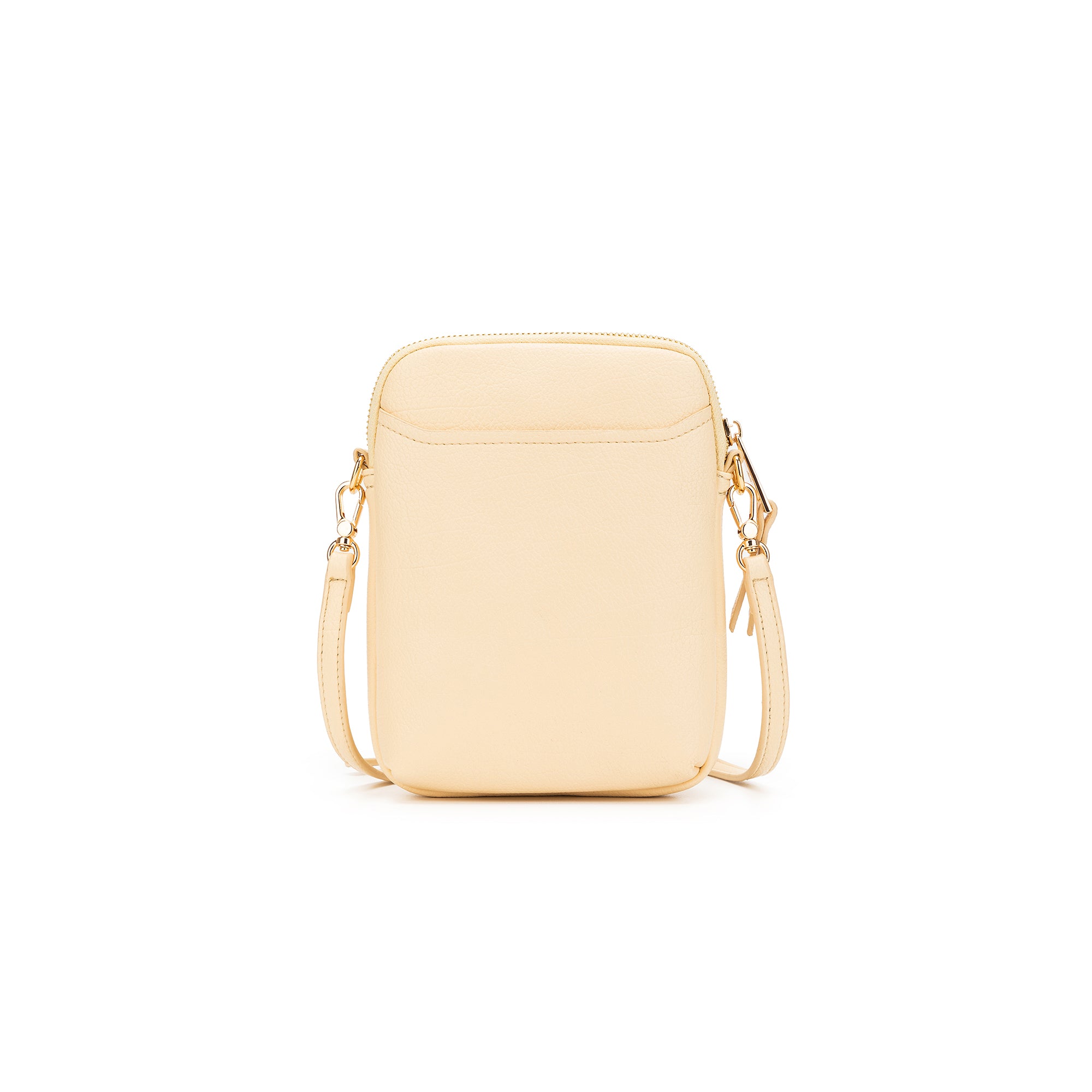 Mika Yellow Chiffon Passport Phone Crossbody