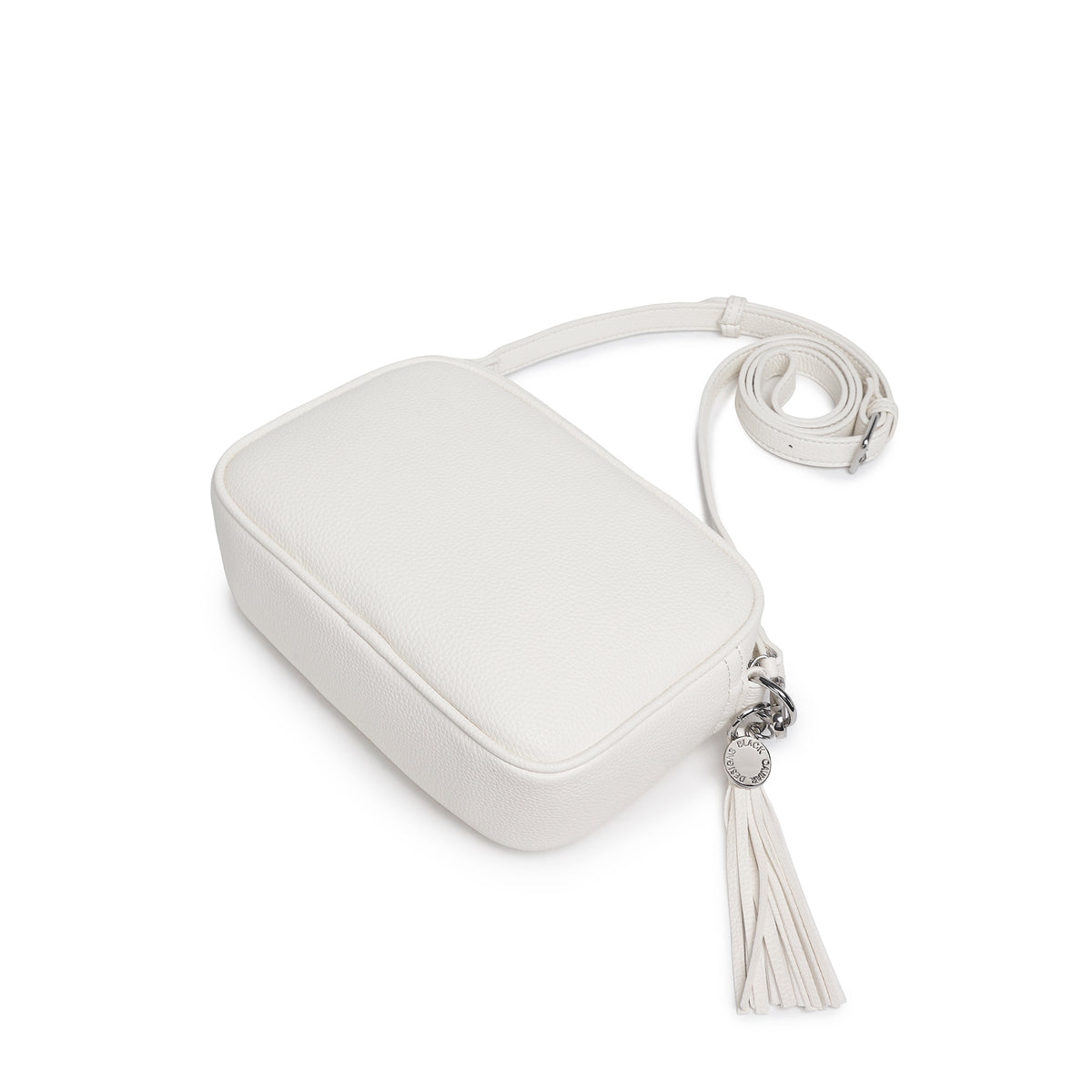 Indie White Crossbody Bag