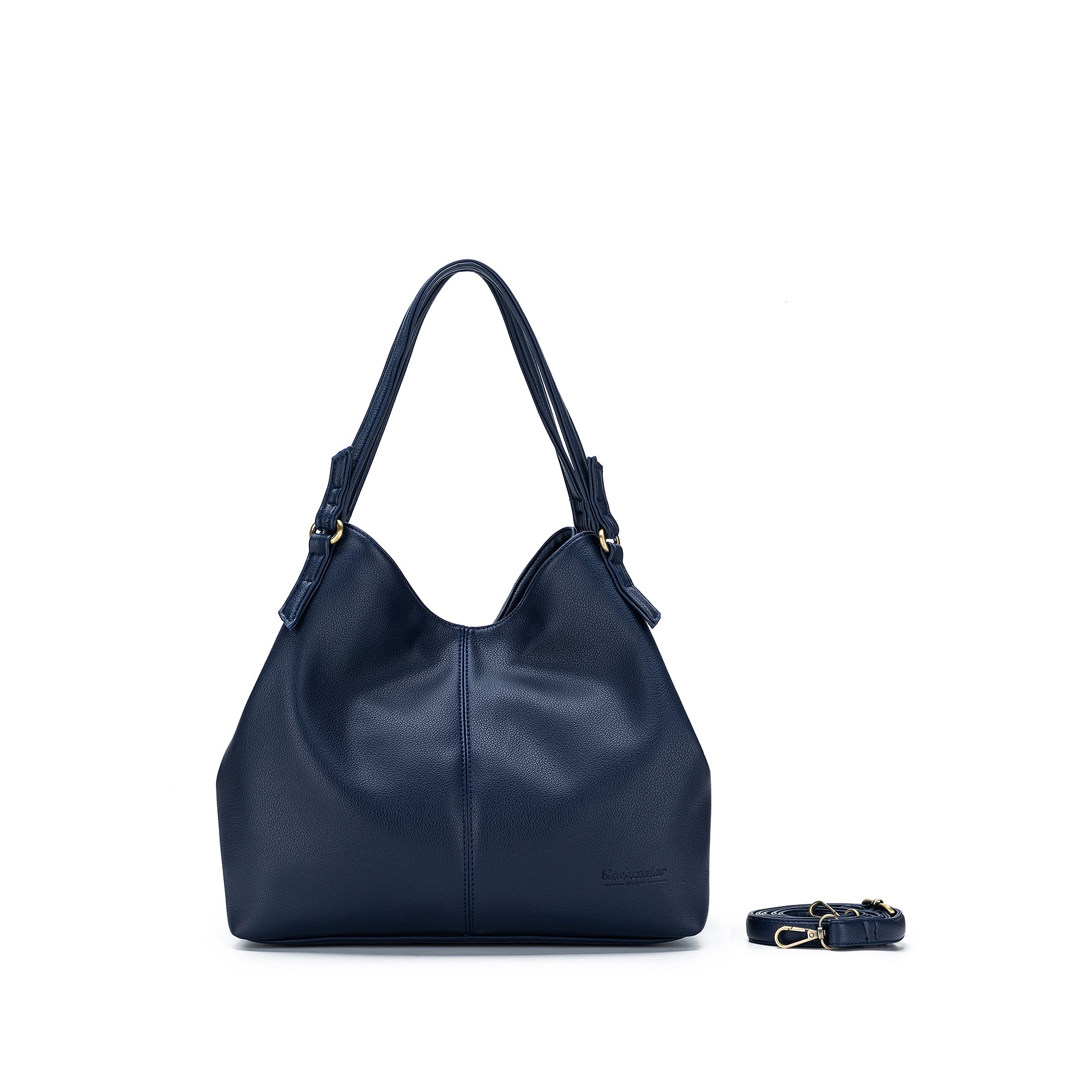 Lina Deep Navy 3 Piece Handbag Set