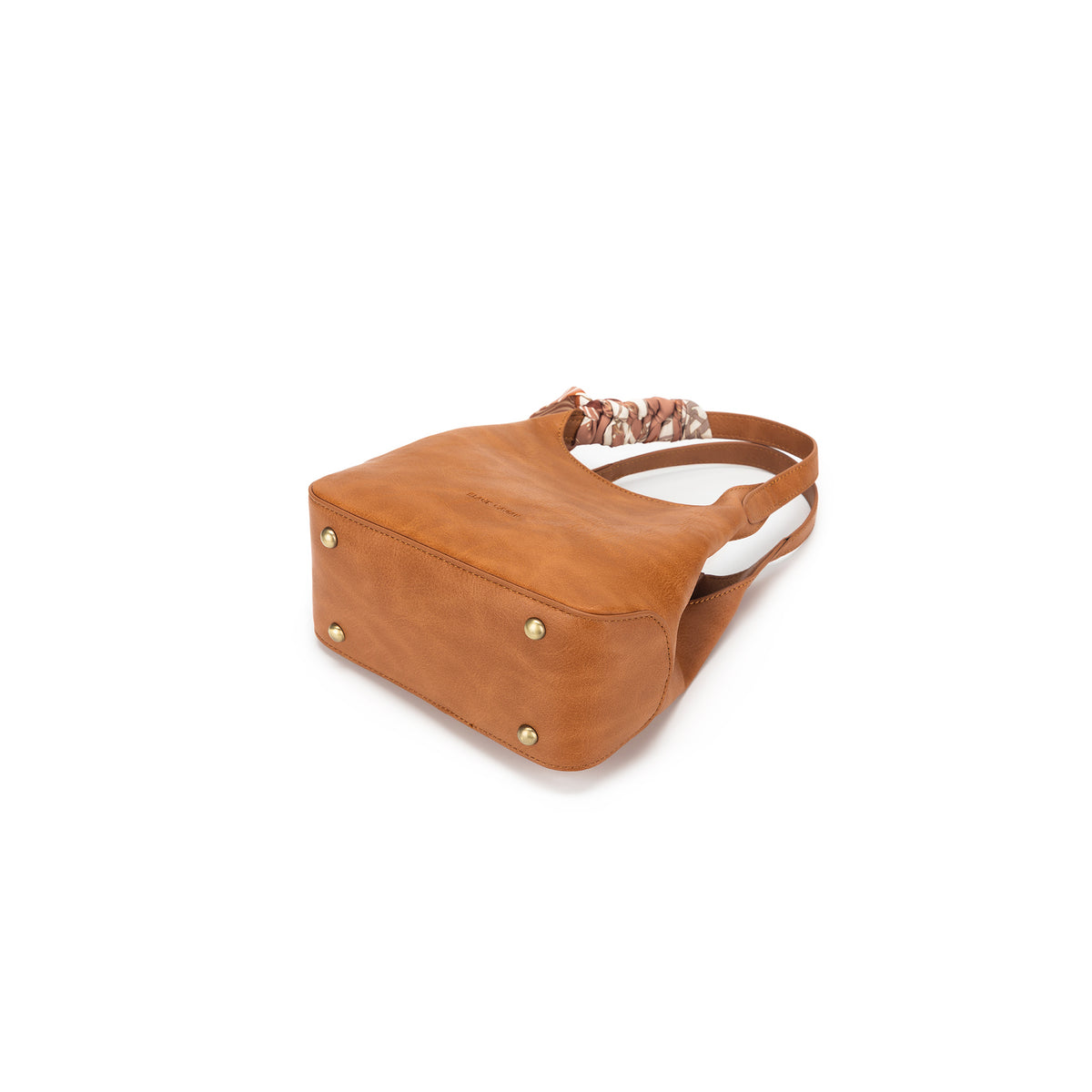 Mini Dune Tan 2 Piece Vegan Leather Top Handle Handbag