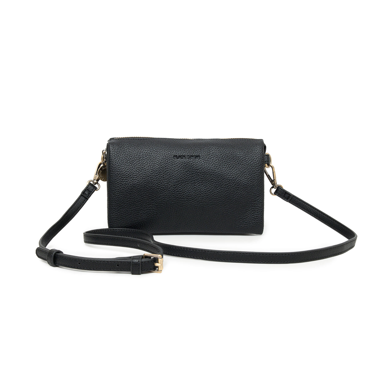 Edie Black Crossbody Bag