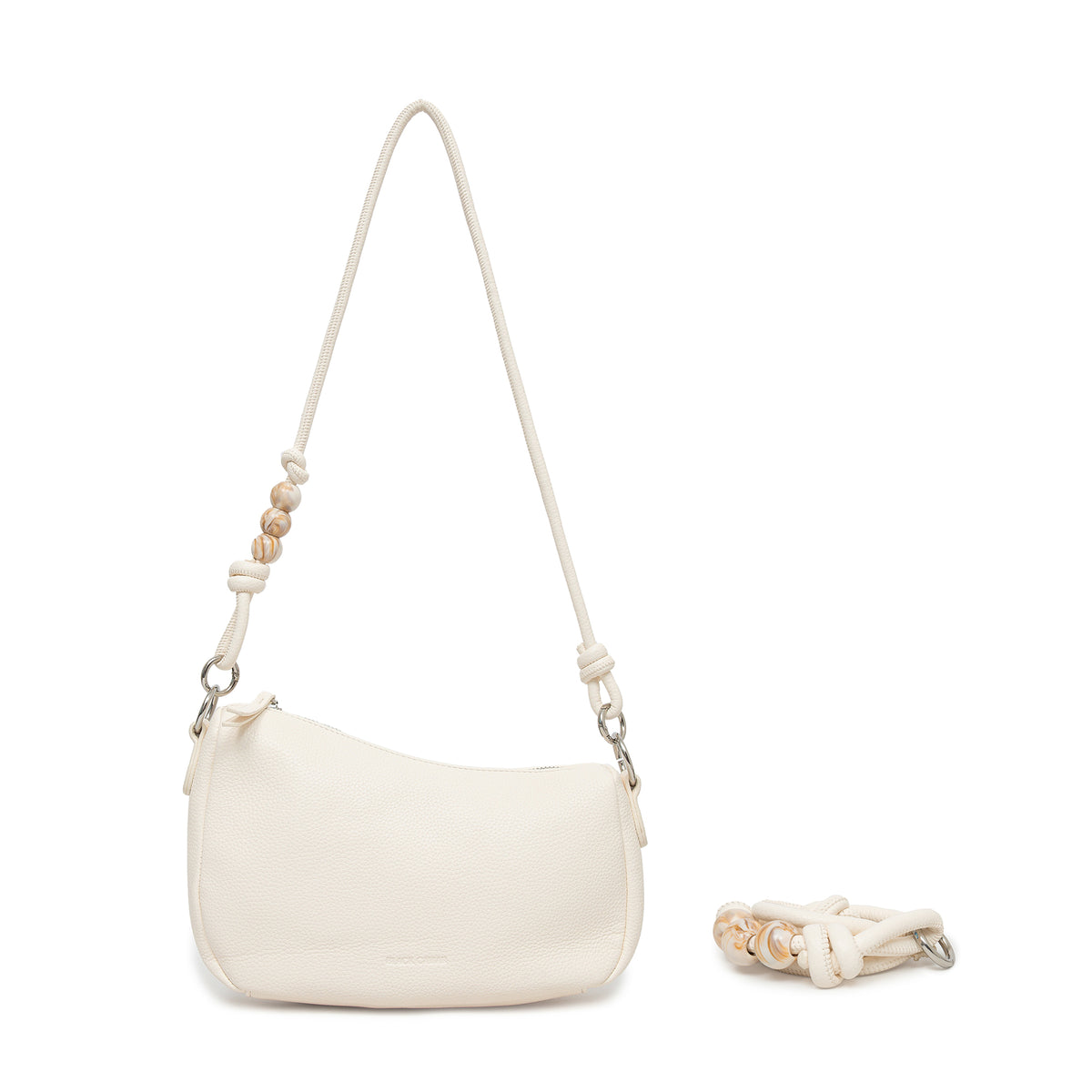 Romy White Crossbody Bag