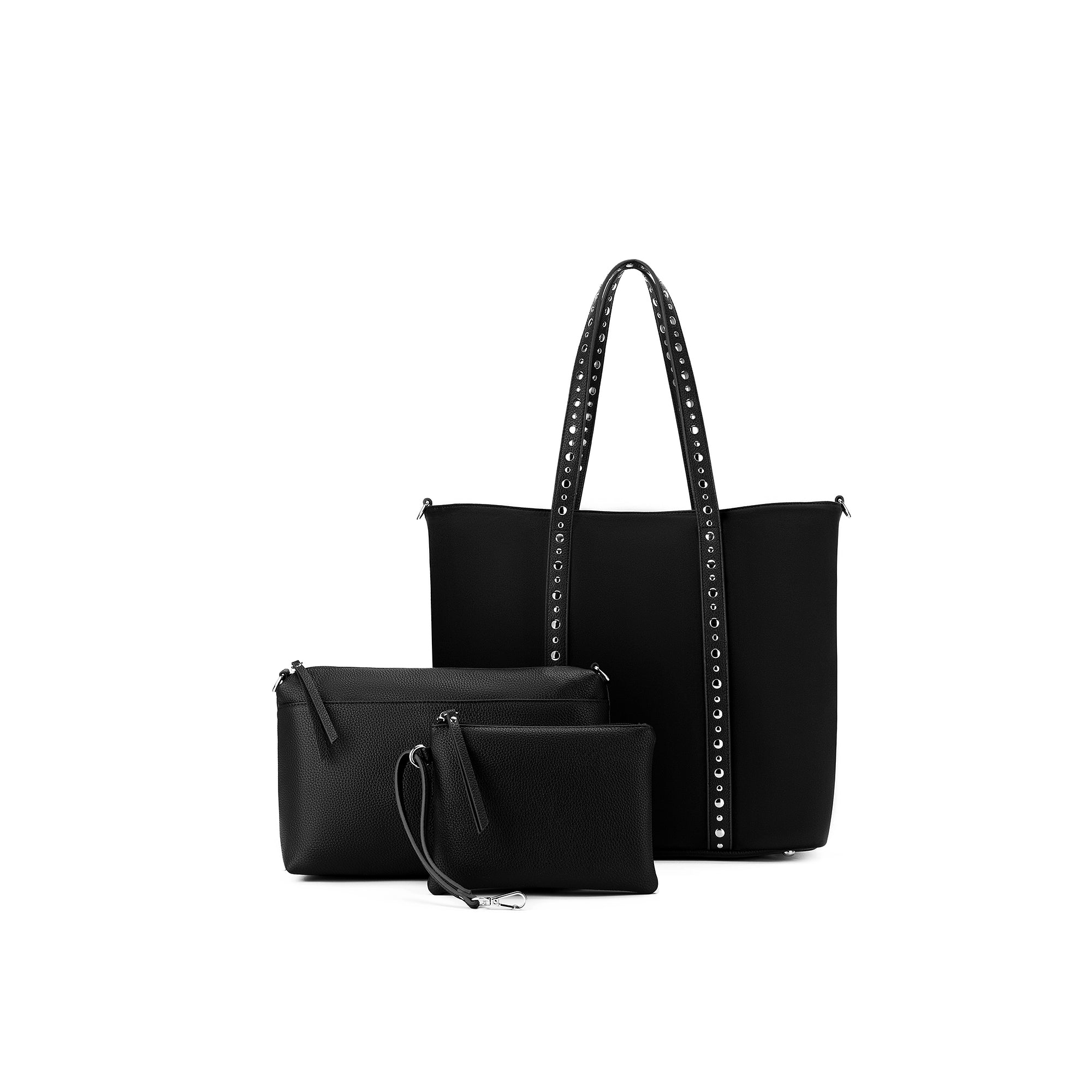 Rogue Black 3 Piece Handbag