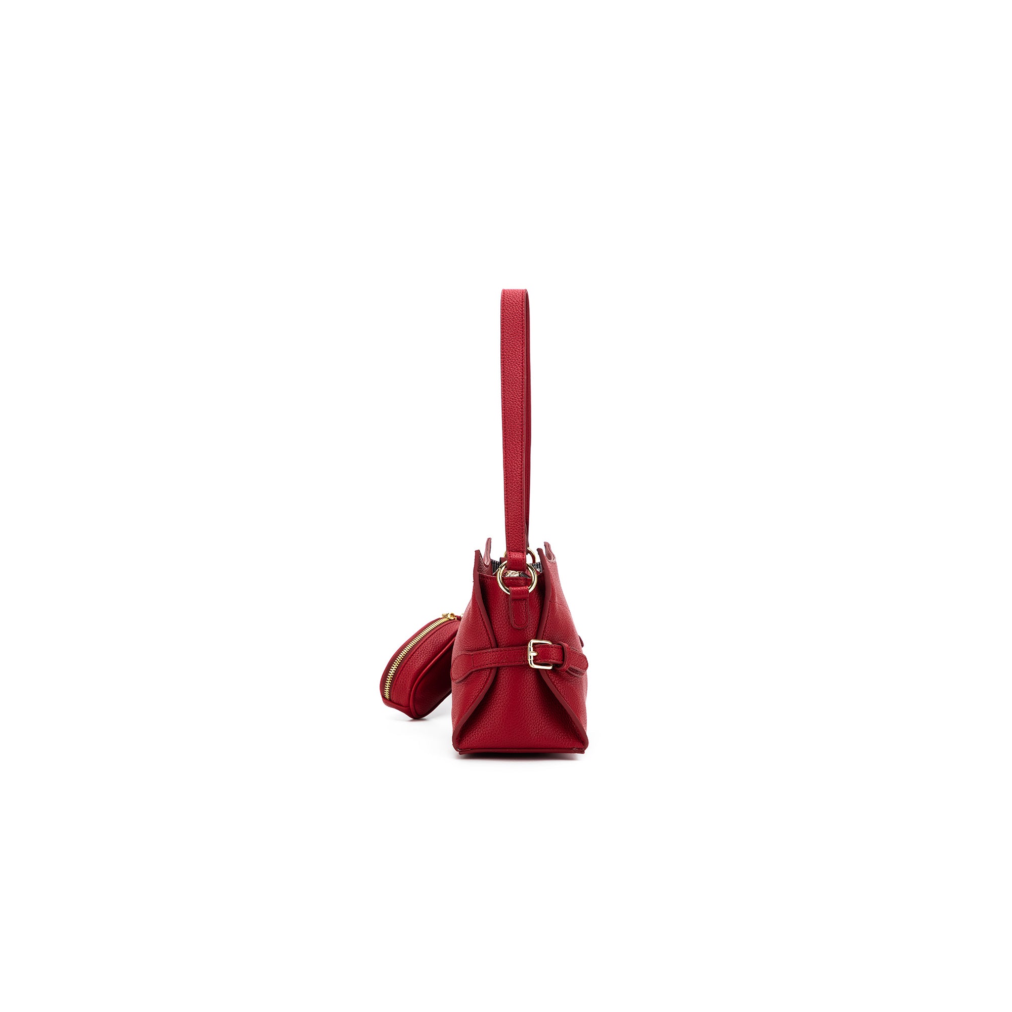 Messina Scarlet Red East West Shoulder Bag