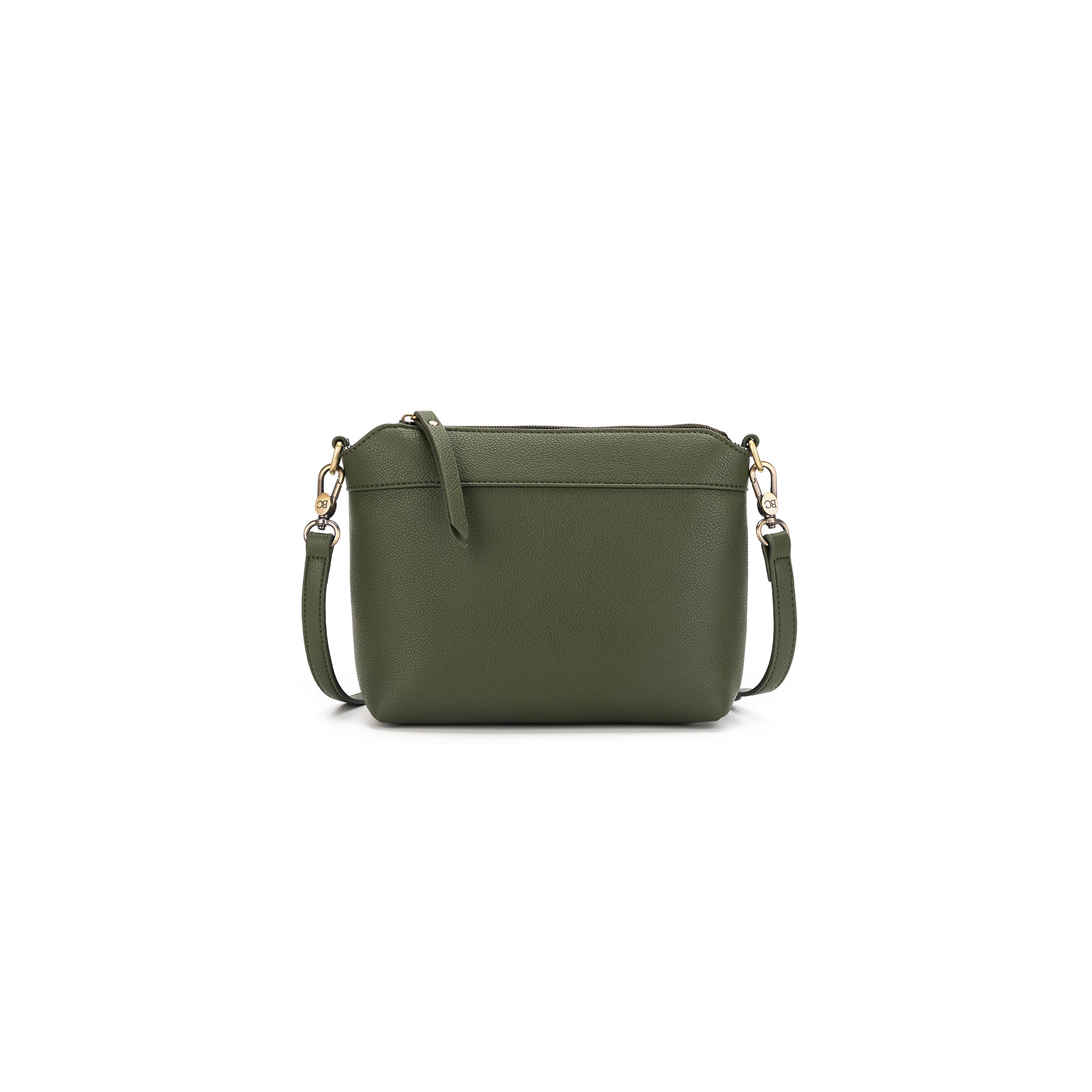 Camryn Dark Olive 3 Piece Bowler Bag