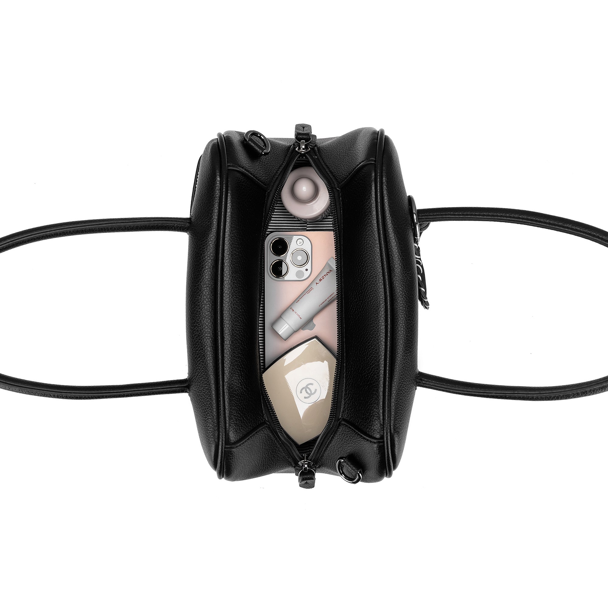 Lucinda Black Handbag Tote