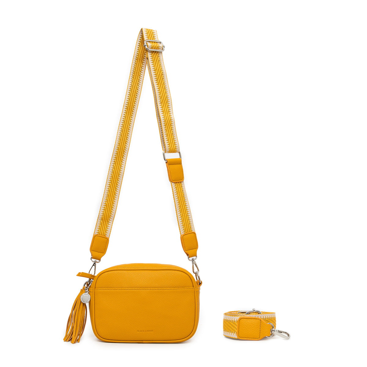 Indie Mustard Crossbody Bag