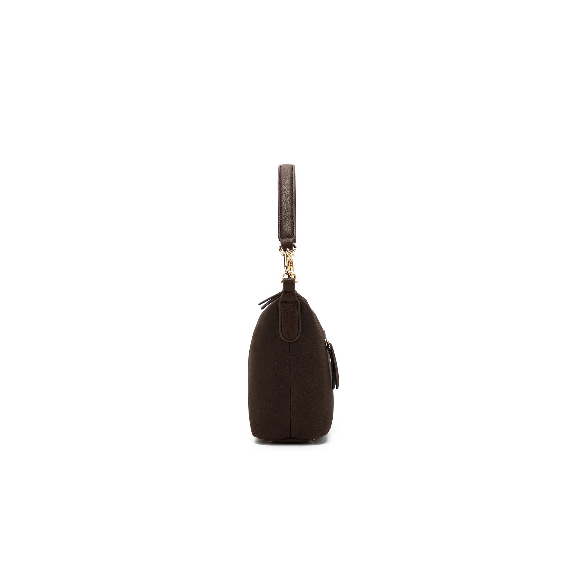 Robin Coco Suedette Top Handle Crossbody Bag