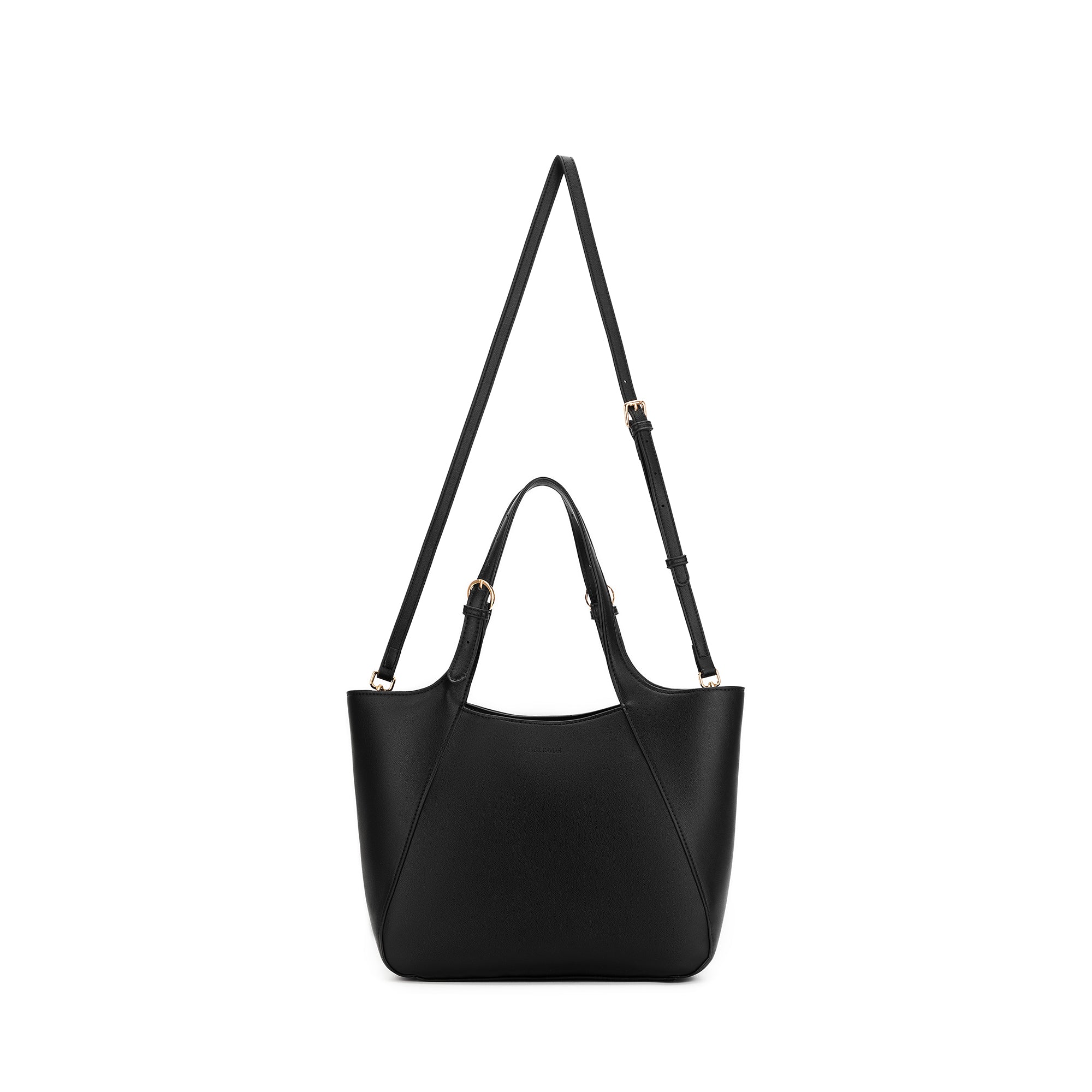 Naomi Black 3 Piece Handbag Tote
