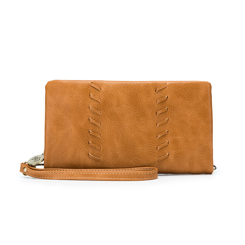 Sky Tan Crossbody Phone Wallet