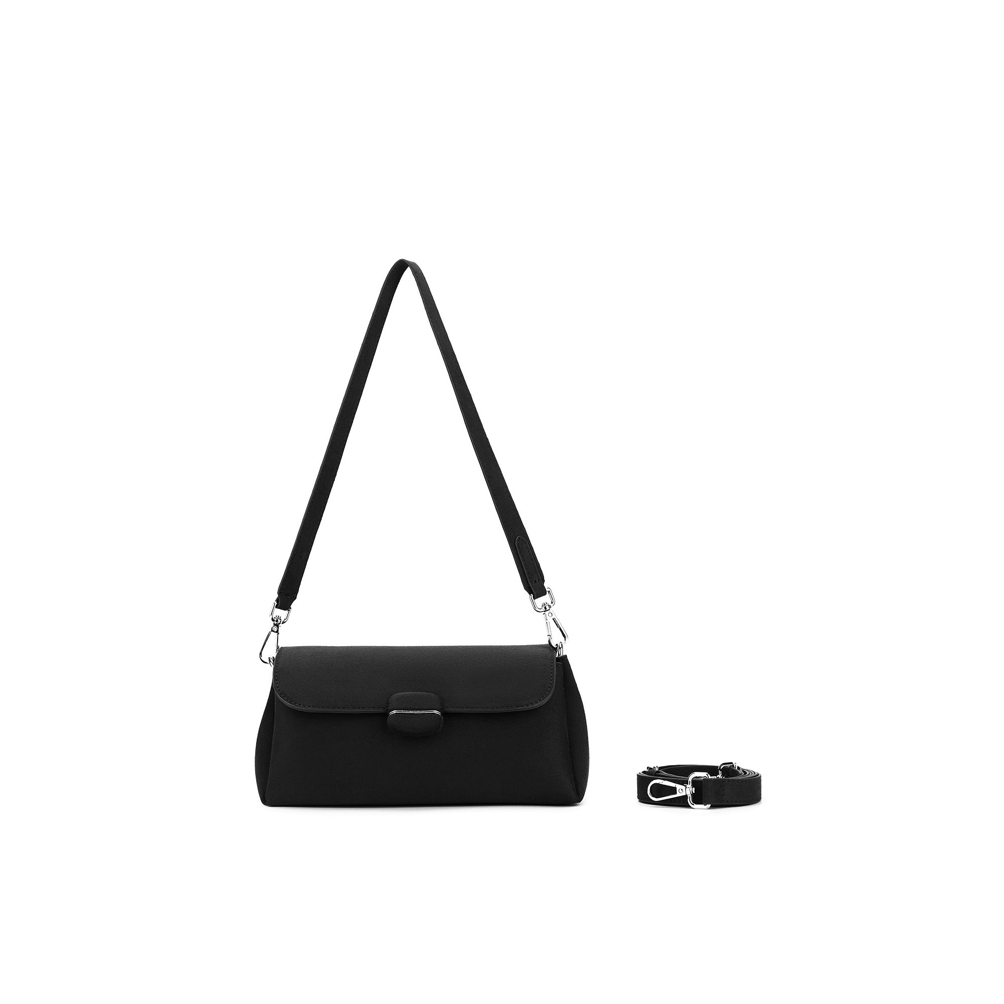 Mercer Black Shoulder Crossbody