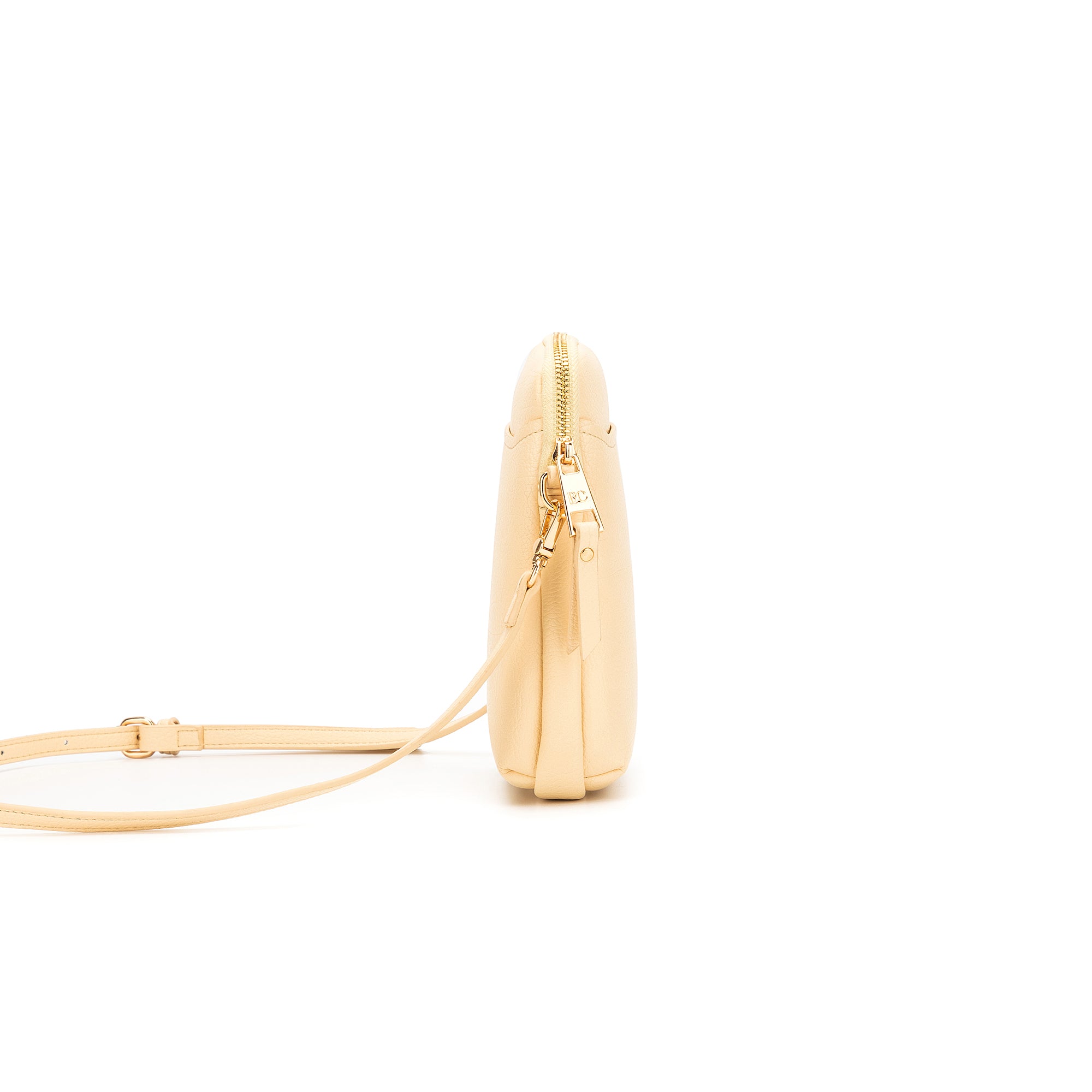 Mika Yellow Chiffon Passport Phone Crossbody