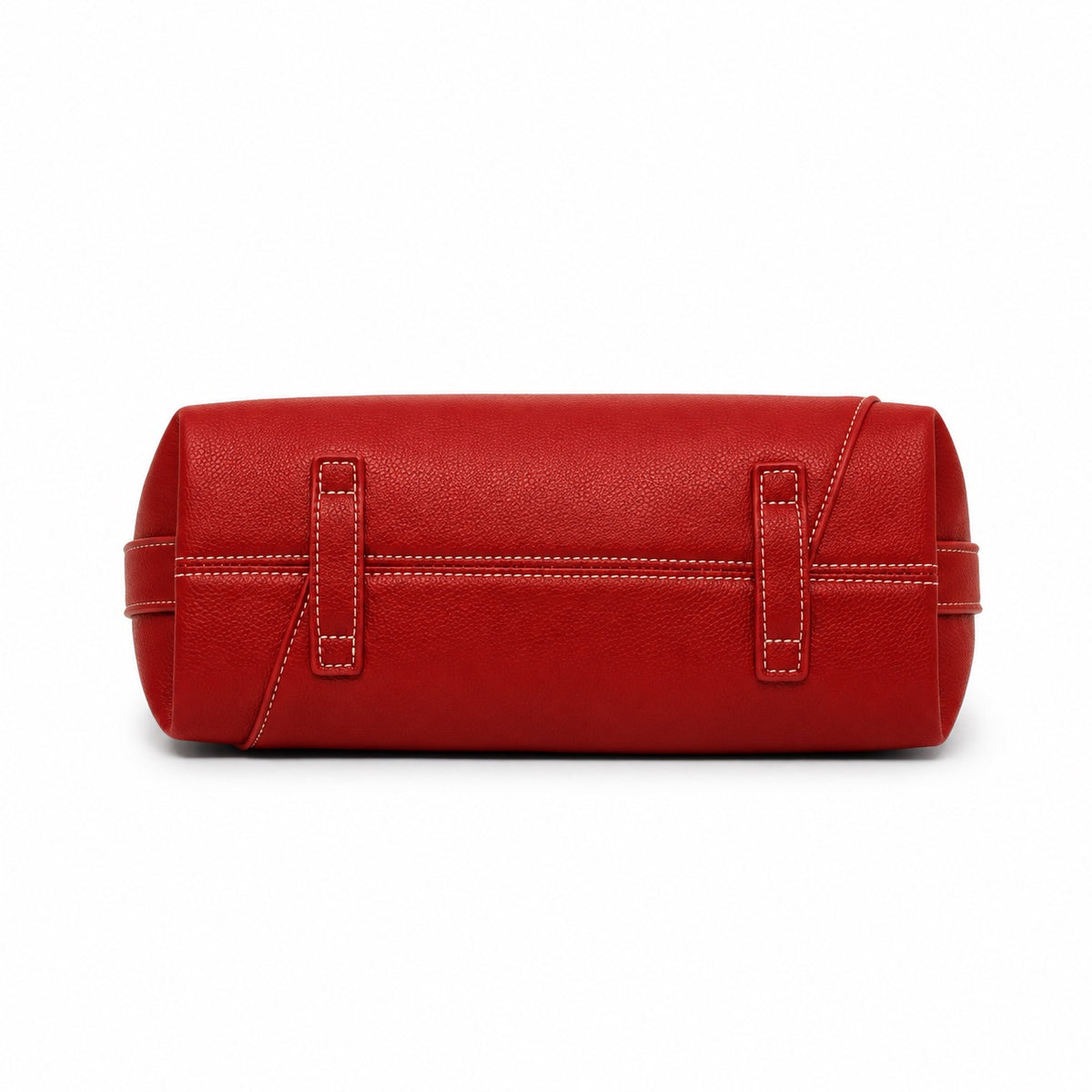 Aryana Red Vegan Leather Shoulder & Crossbody Bag