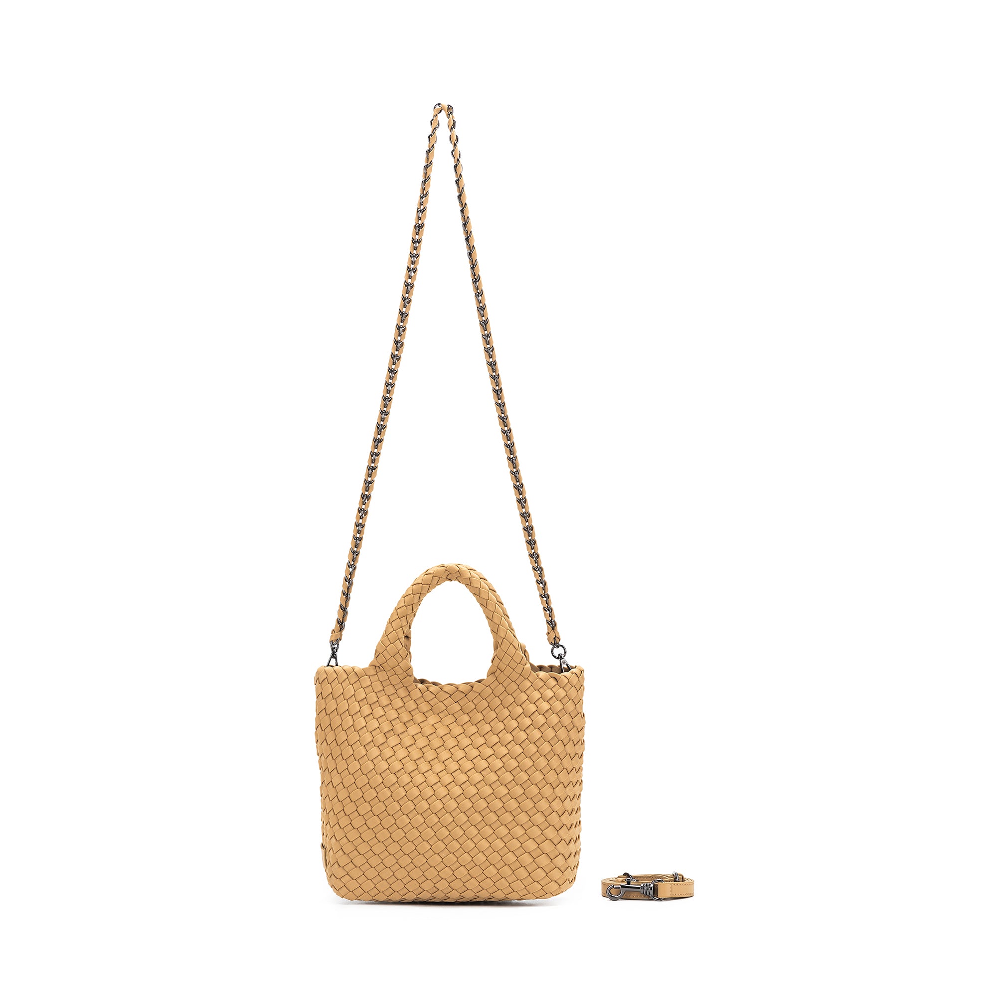 Riviera Latte 2 Piece Mini Tote Handbag