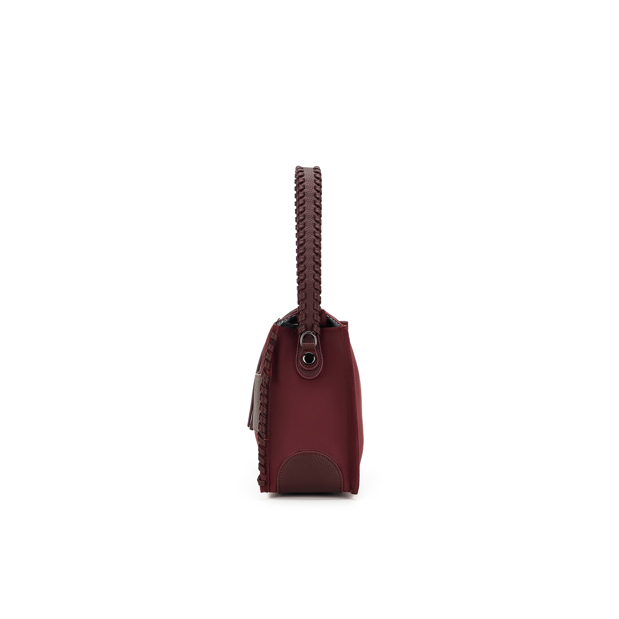 Sandie Burgundy Shoulder Crossbody