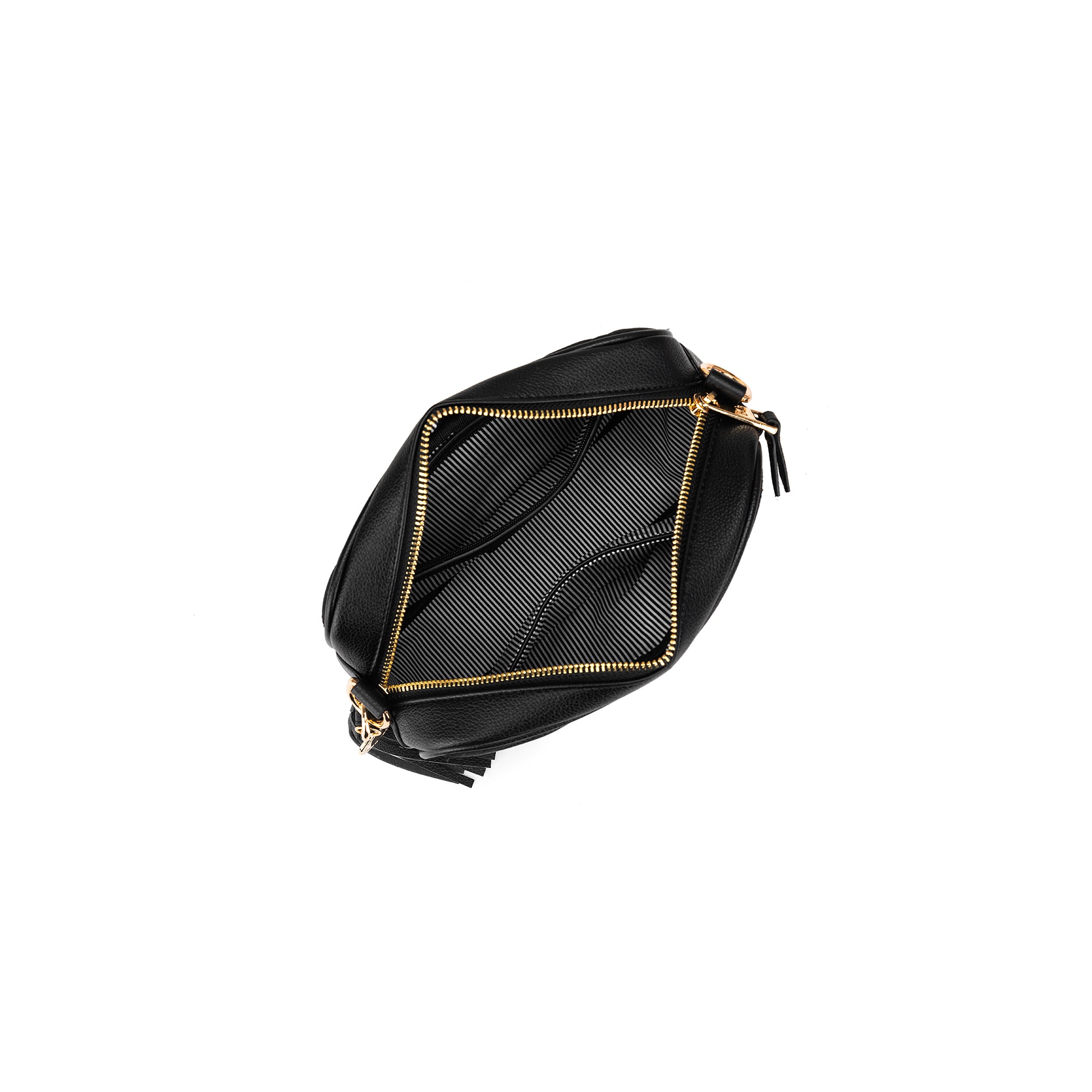 Maxine Black Crossbody Bag