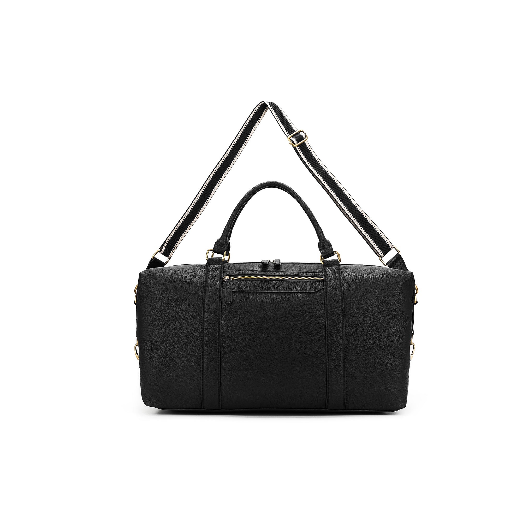 Como Black Travel Weekender Bag