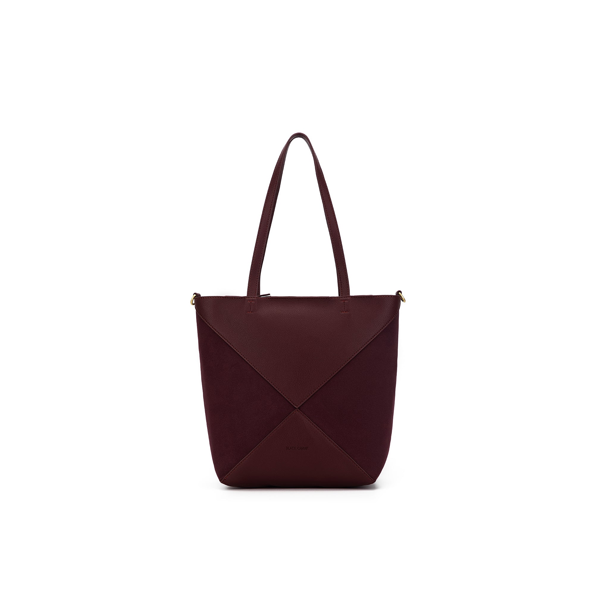 Renee Burgundy 3 Piece Suedette Handbag