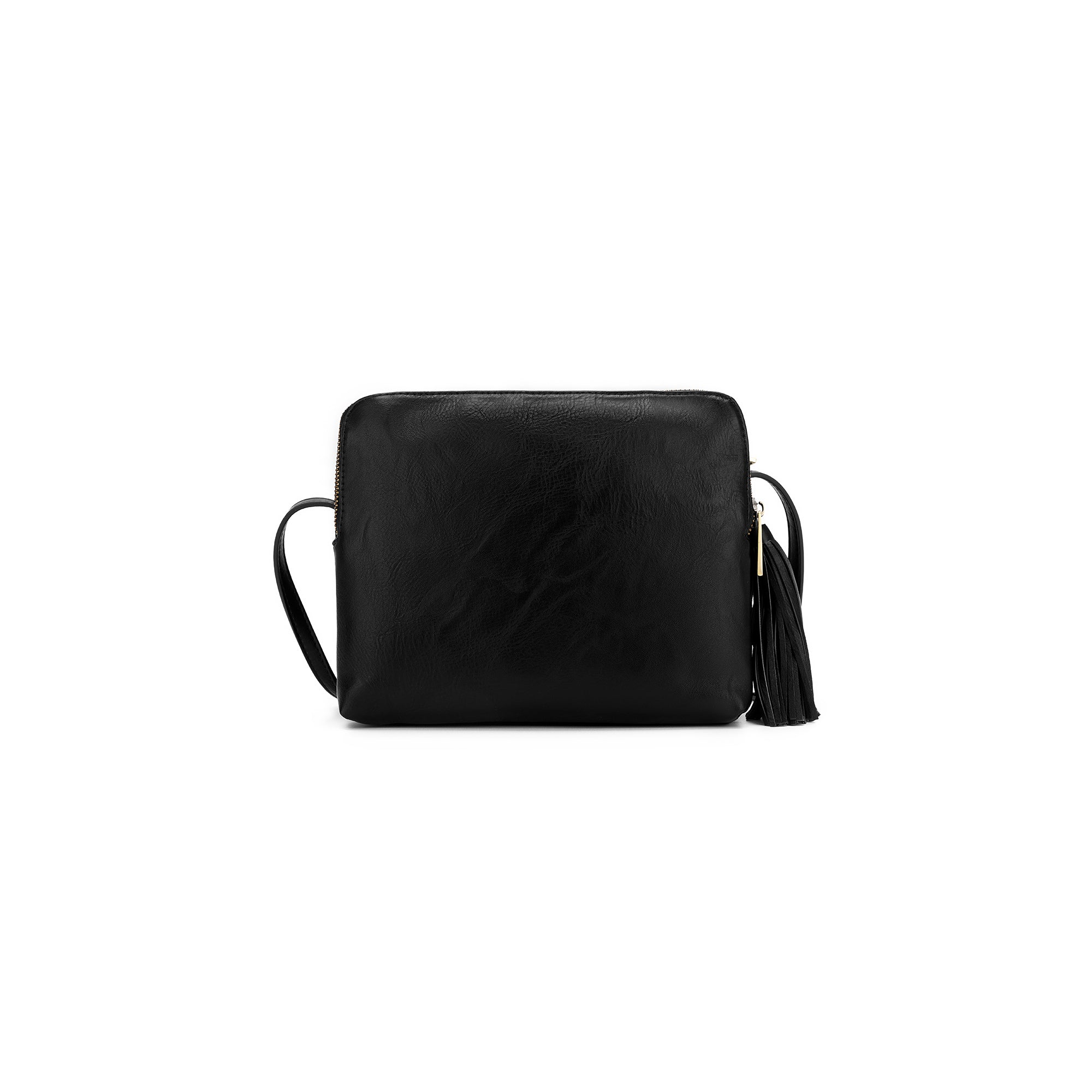 Pia Black Crossbody Bag