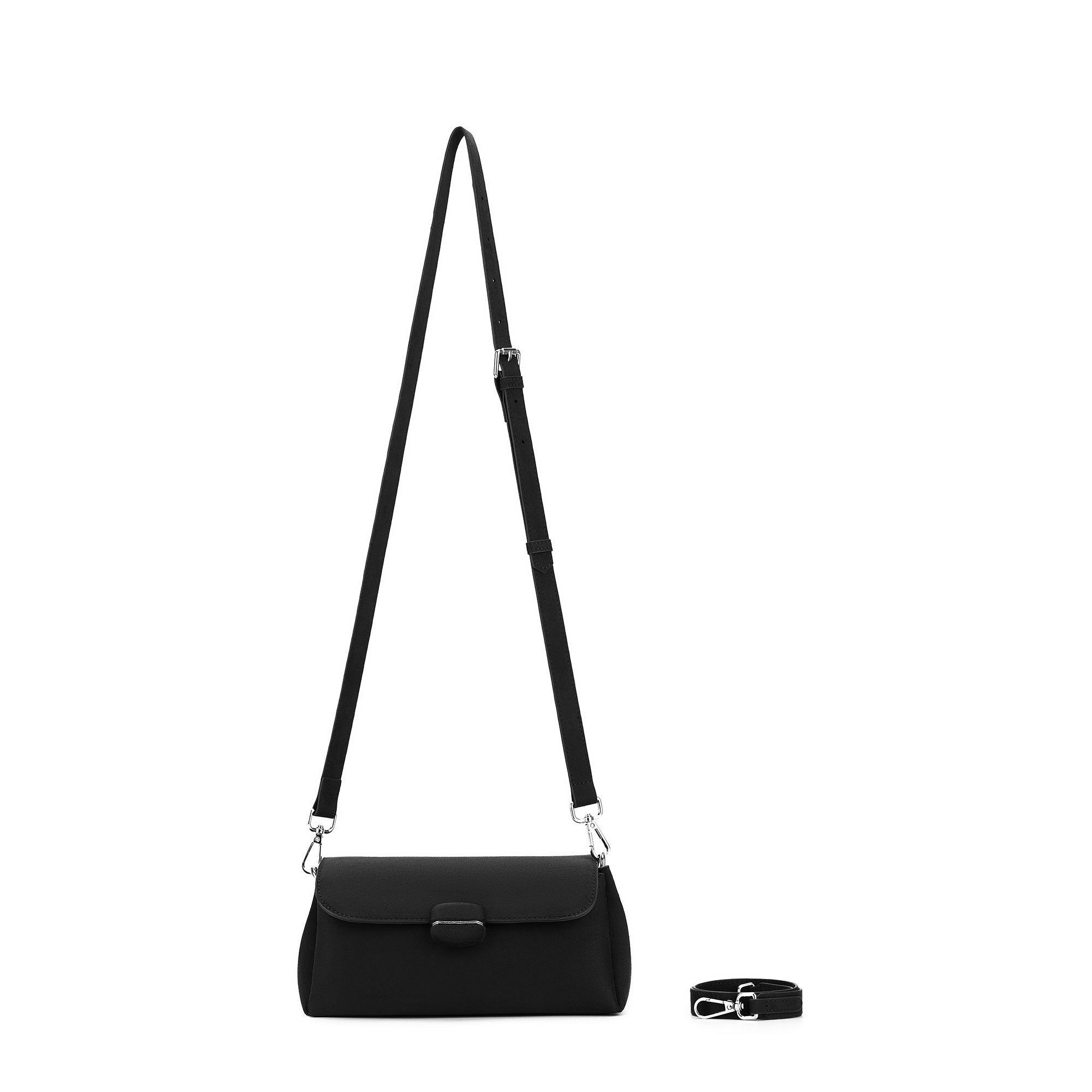 Mercer Black Shoulder Crossbody