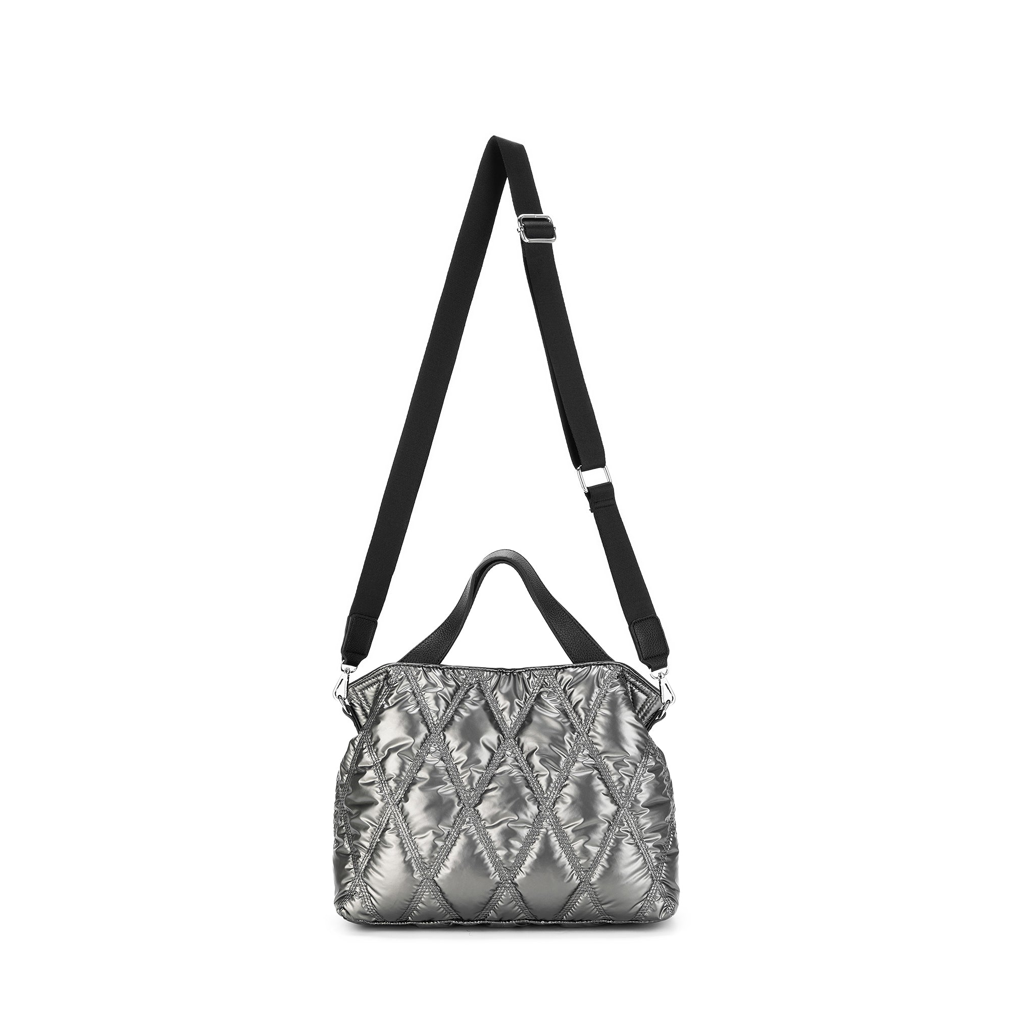 Sloane Pewter Crossbody Handbag