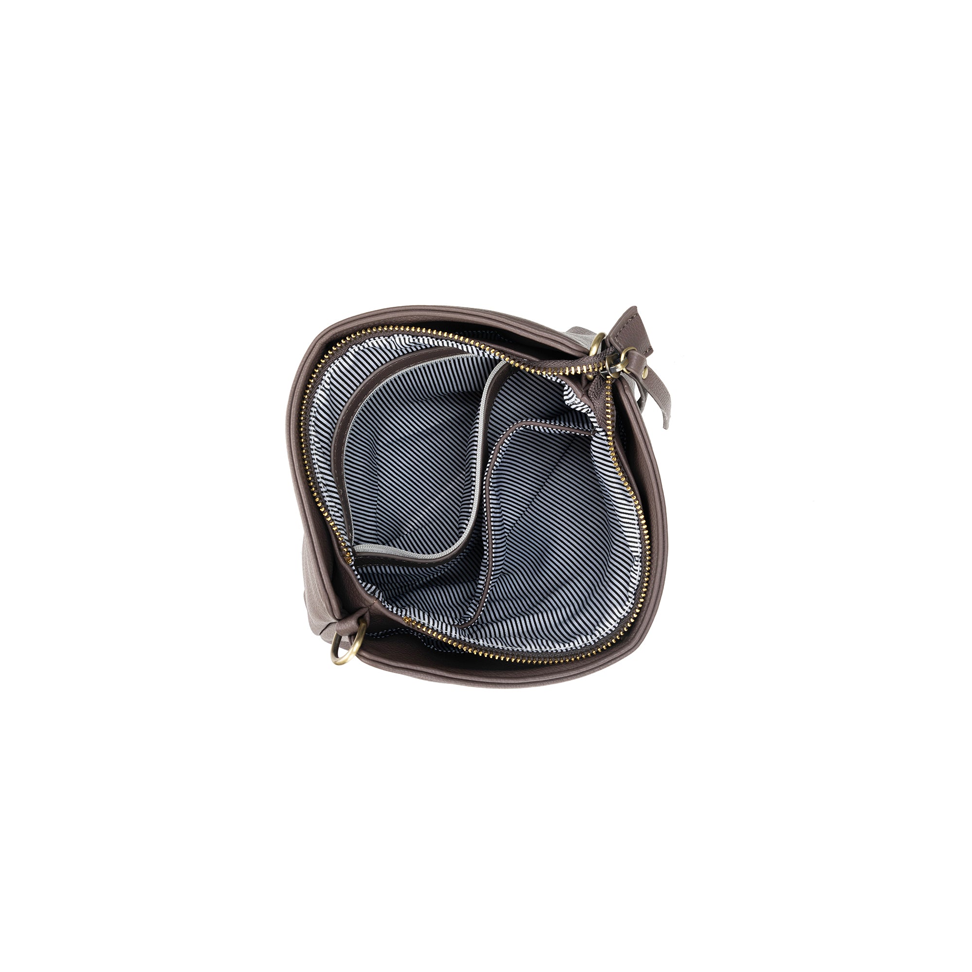 Maggie Deep Stone 3 Compartment Crossbody Bag