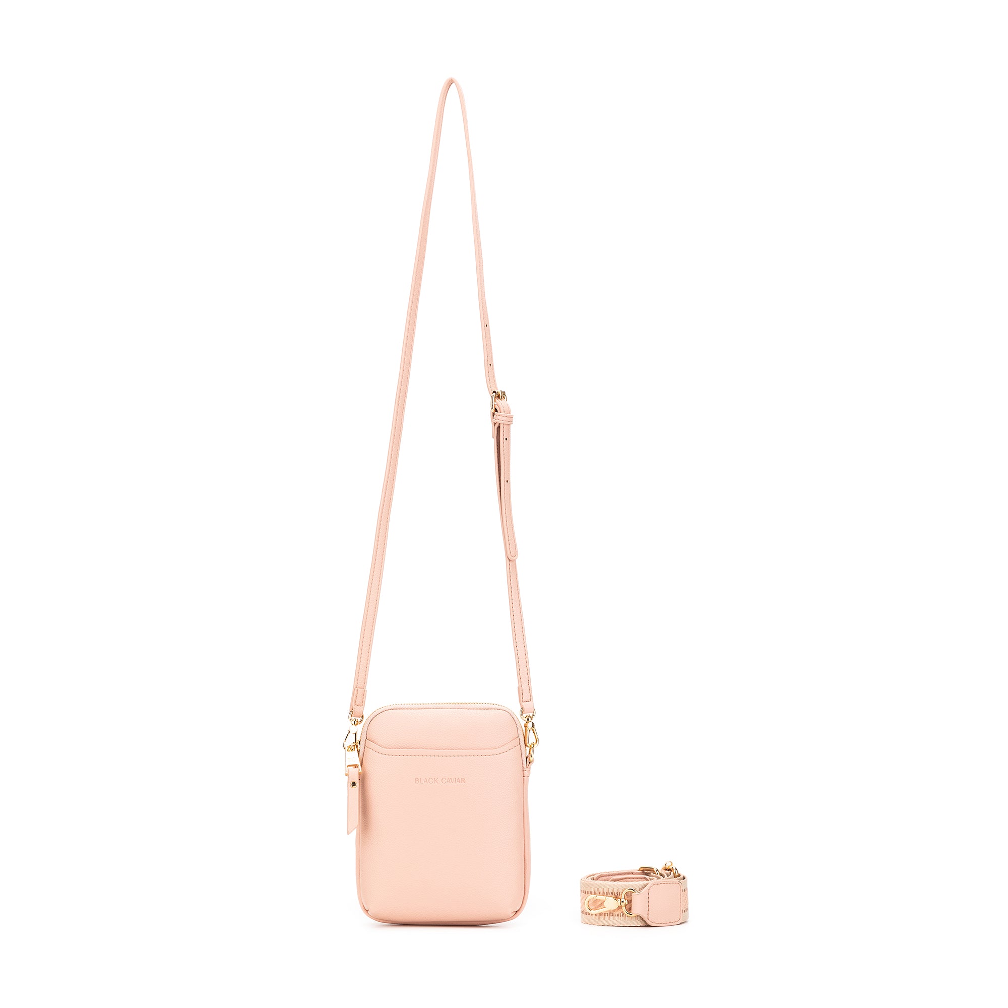 Mika Pink Passport Phone Crossbody