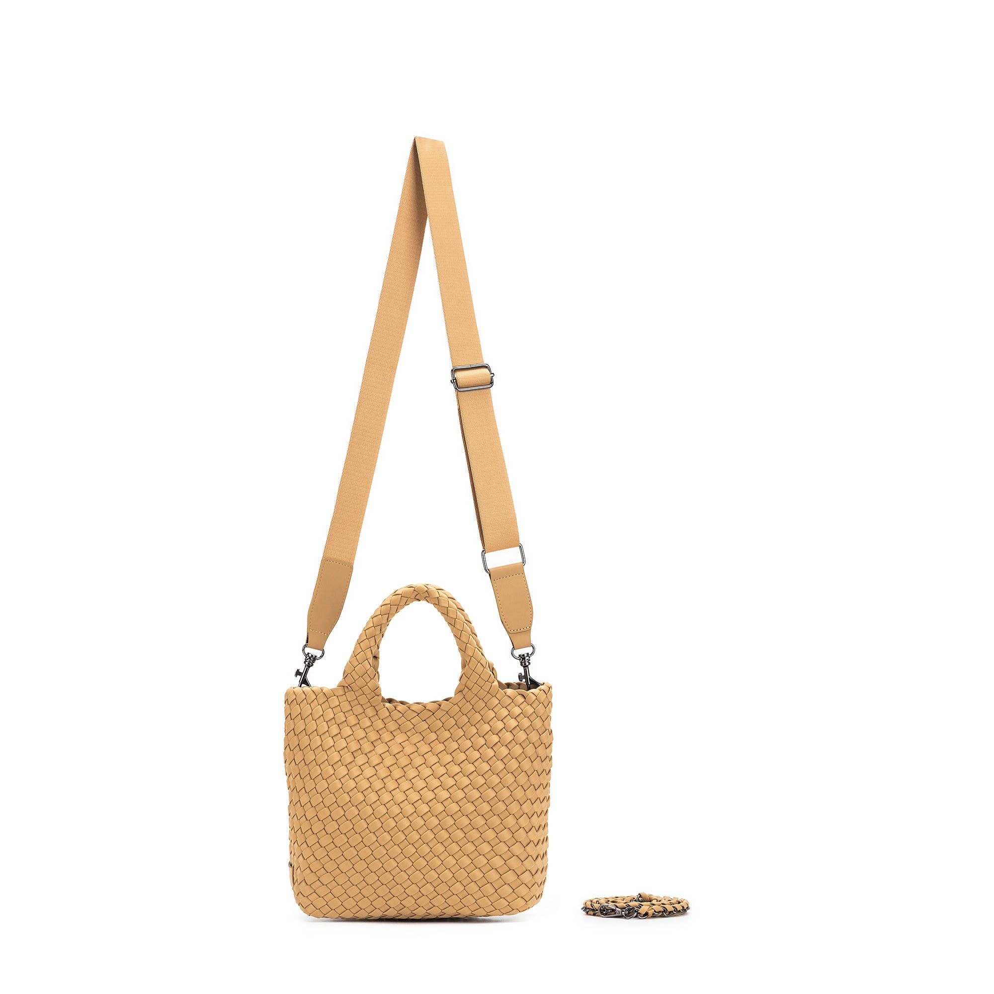 Riviera Latte 2 Piece Mini Tote Handbag