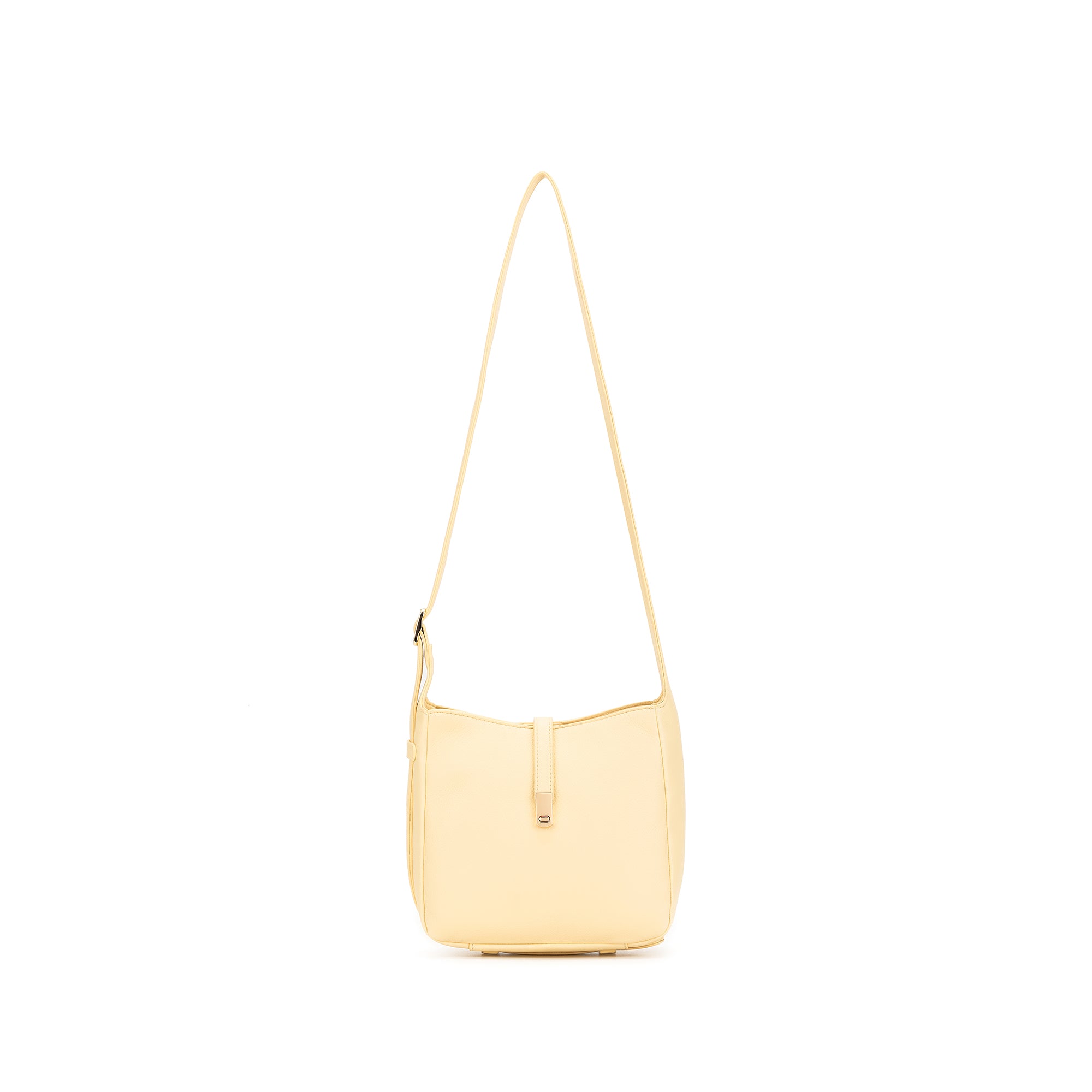 Tyra Yellow Chiffon Mini Crossbody Bag