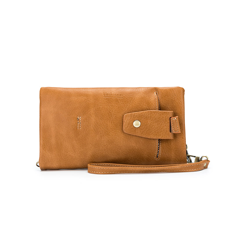 Sky Tan Crossbody Phone Wallet