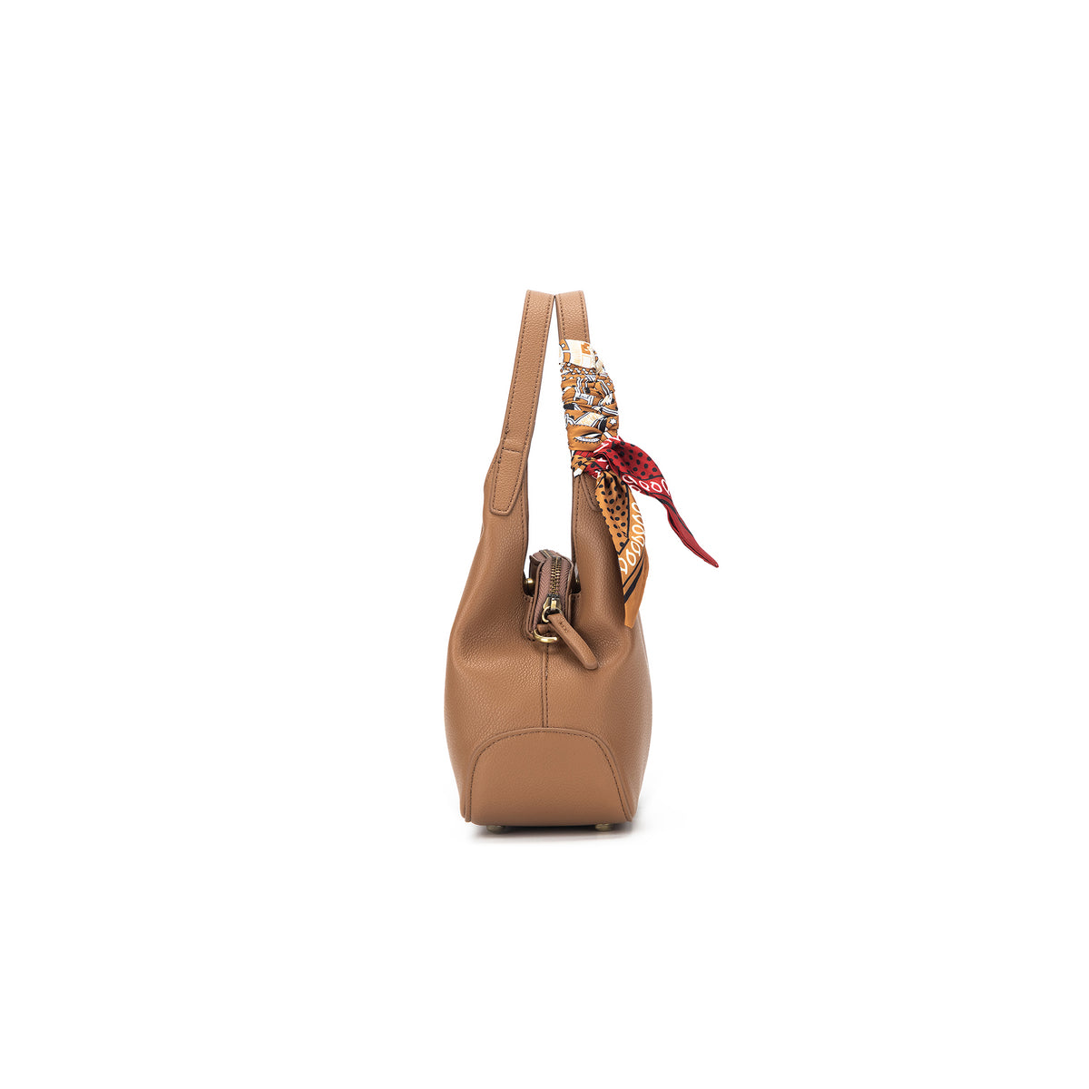Mini Dune Mocha Vegan Leather Top Handle Handbag