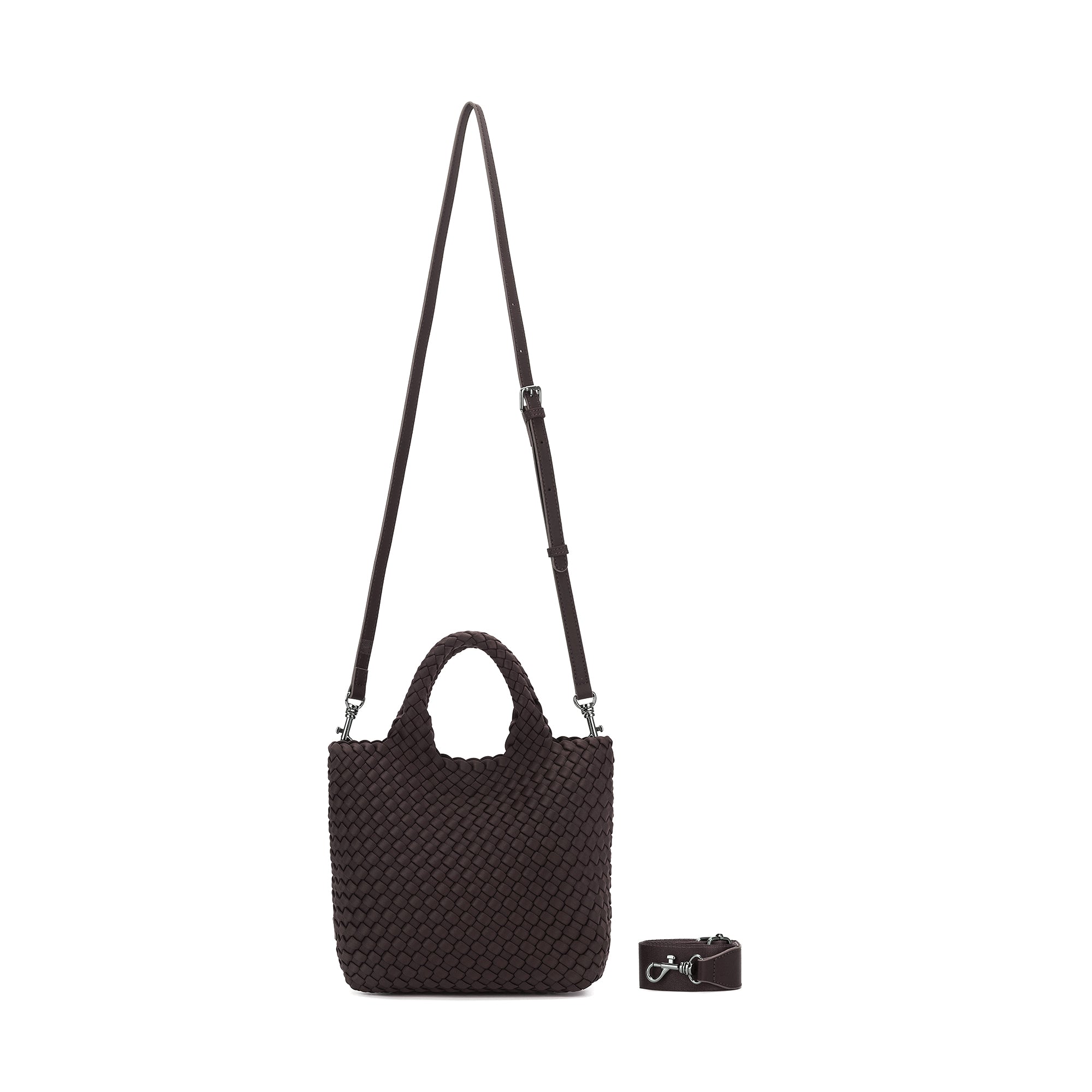 Riviera Chocolate 2 Piece Mini Tote Handbag
