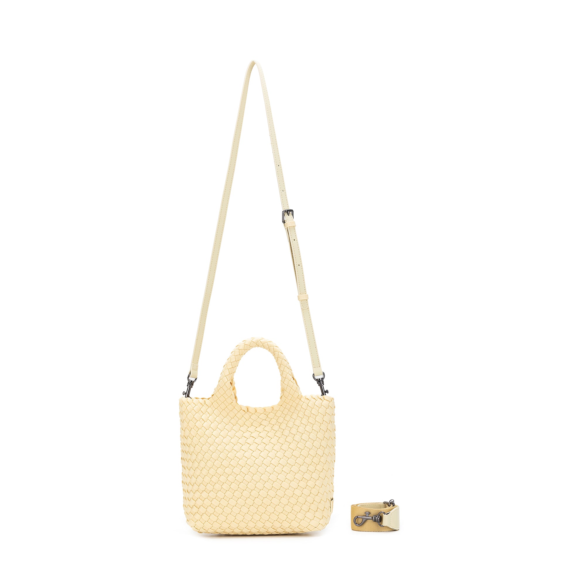 Riviera Lemon 2 Piece Mini Tote Handbag