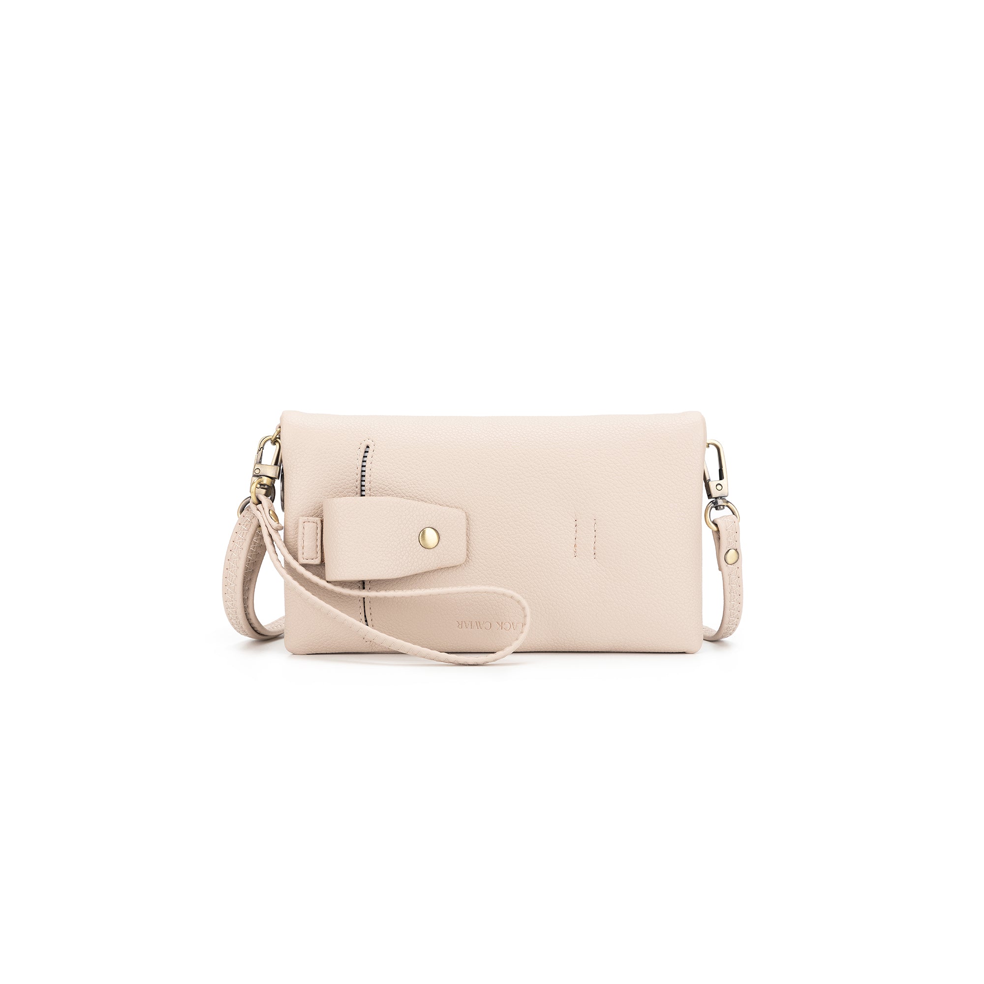 Sky Oatmeal Crossbody Phone Wallet