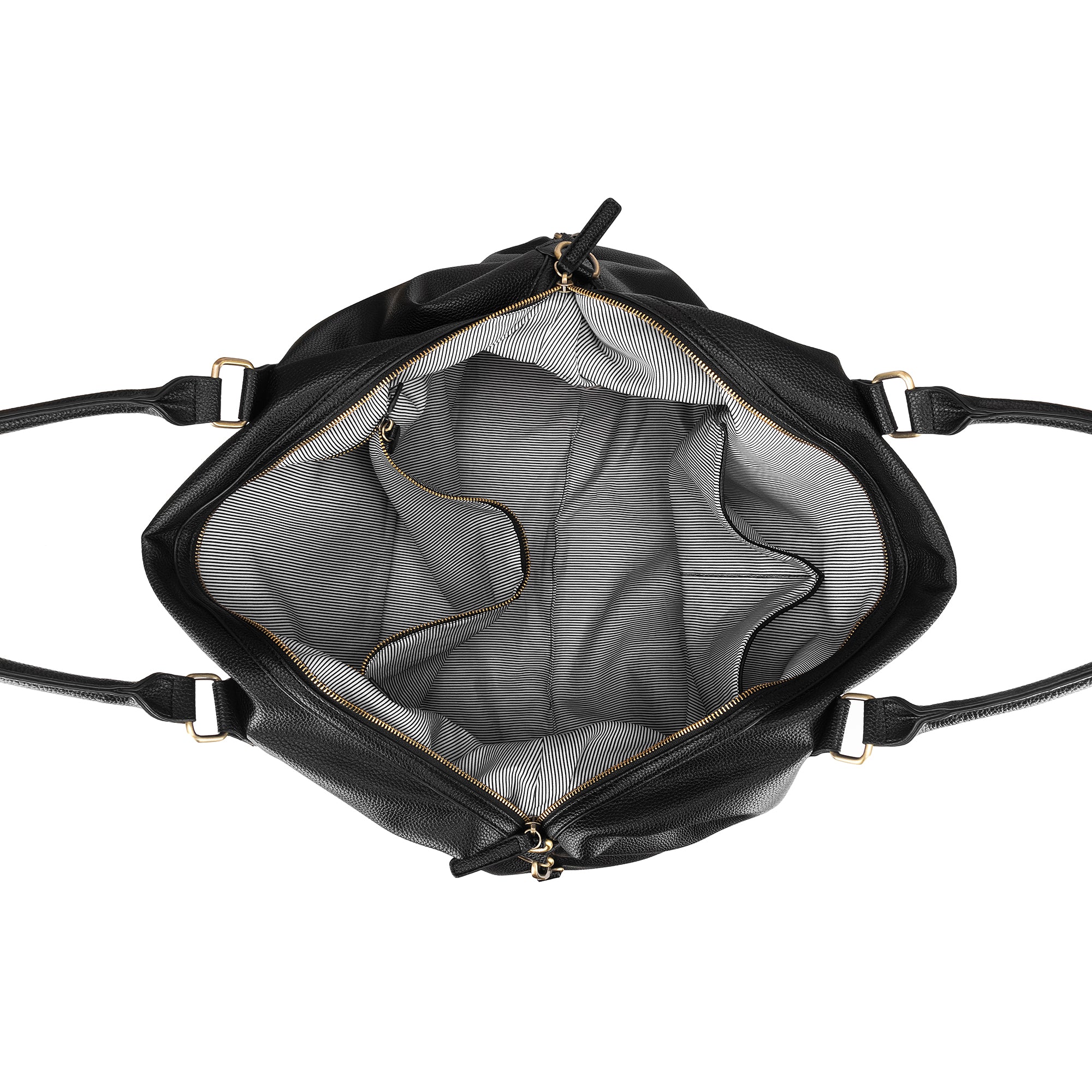 Como Black Travel Weekender Bag