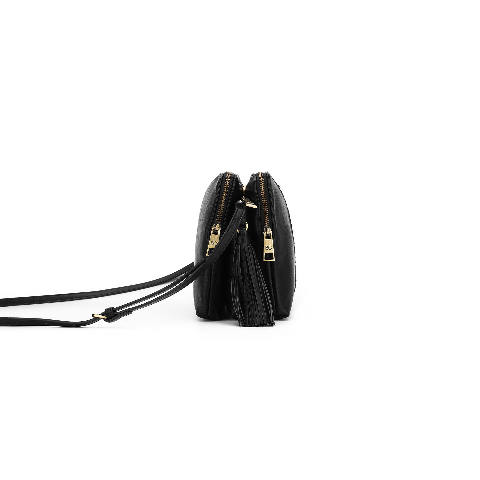Pia Black Crossbody Bag