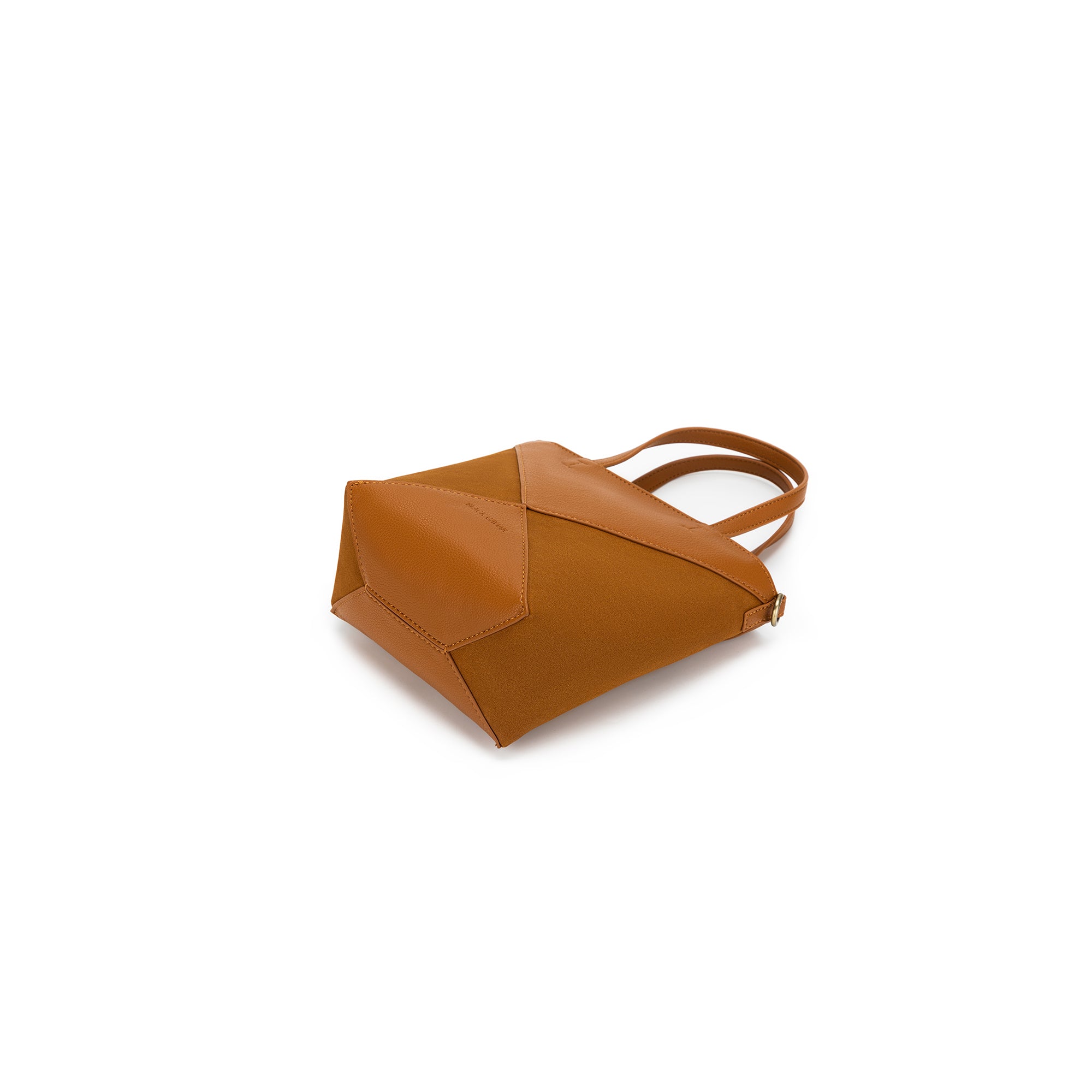 Mini Renee Tan 2 Piece Crossbody Handbag